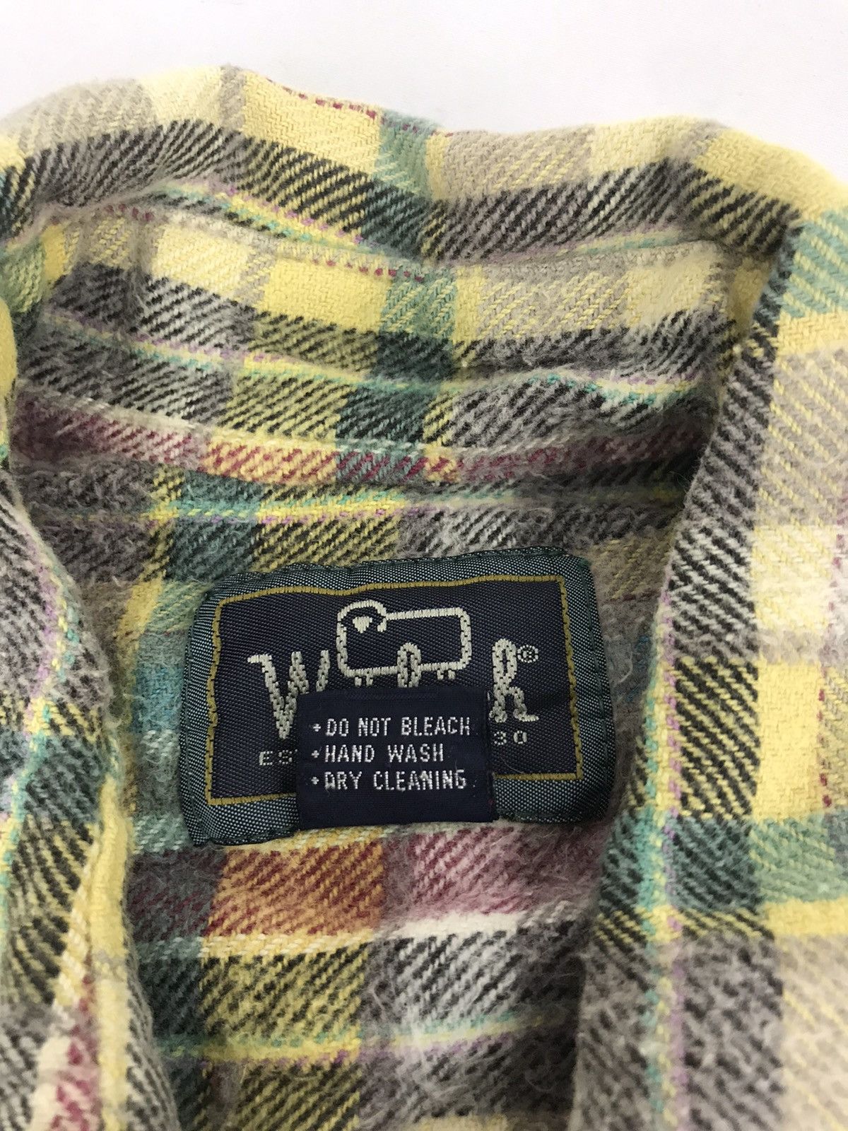 Flannel Woolrich Plaid Checked Wear Double Pockets Classic Size US L / EU 52-54 / 3 - 5 Thumbnail
