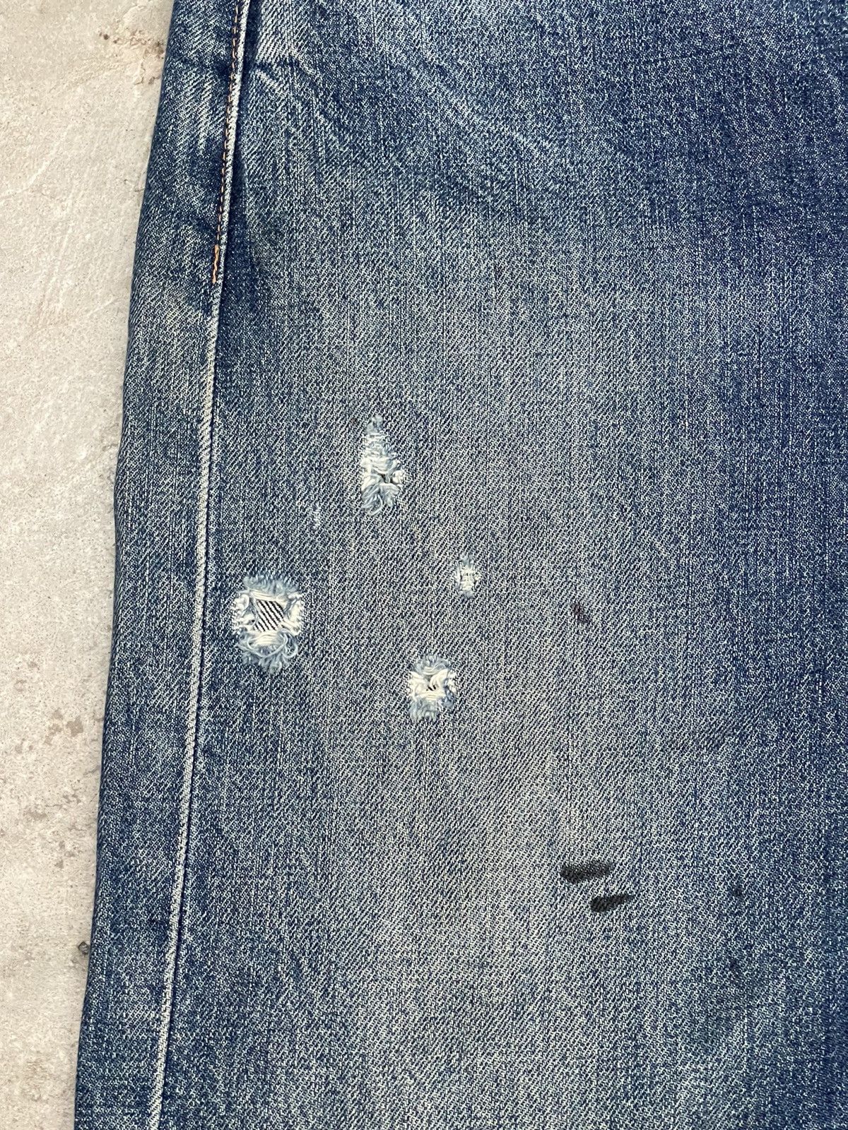 Levi's Vintage Clothing Vintage LEVIS Big E 502XX Selvedge Jorts Denim Size US 34 / EU 50 - 5 Thumbnail