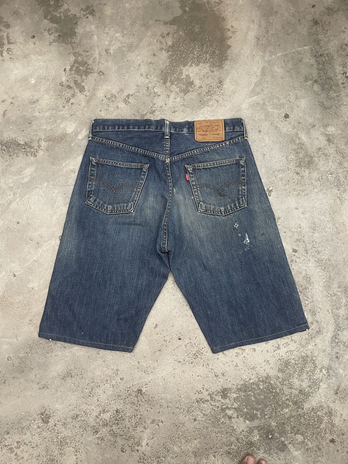 ERL × Levi's New ERL x Levis 501 Distressed Denim Shorts