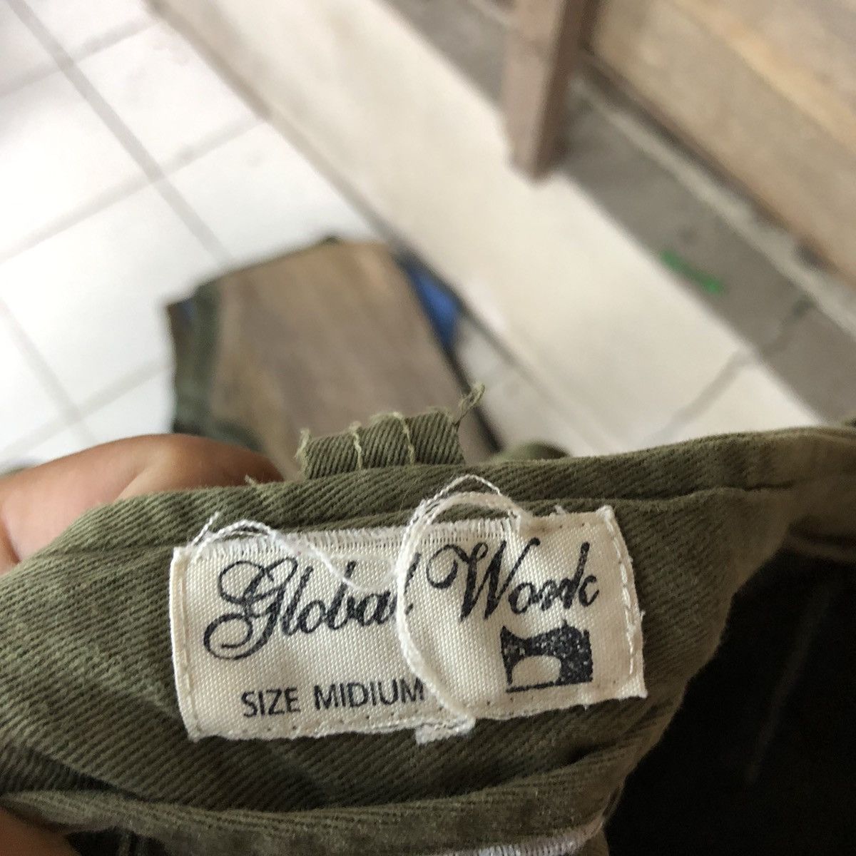 Global Work DL Global Work Green Multipocket Tactical Cargo Pants #c973 Size US 30 / EU 46 - 15 Thumbnail