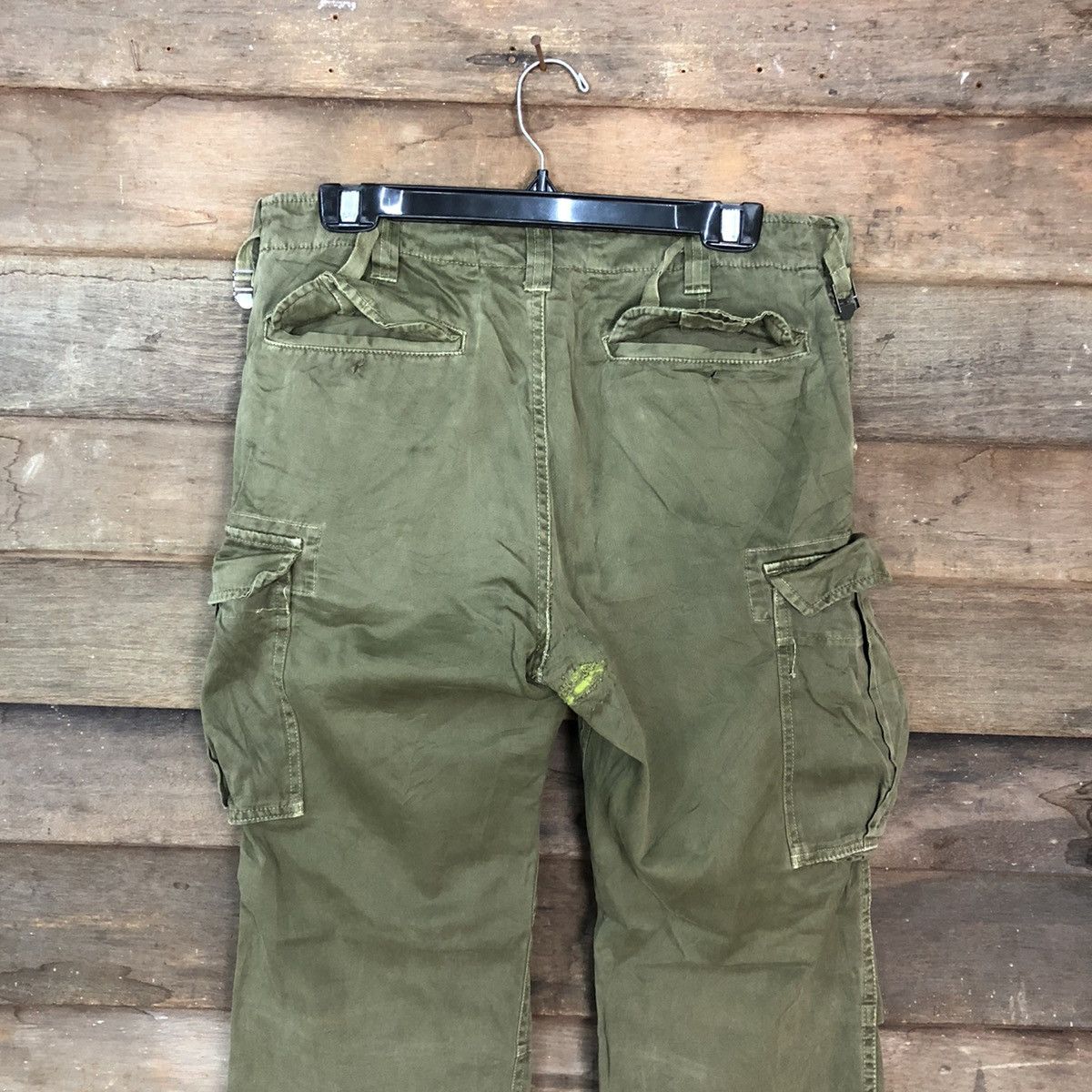 Global Work DL Global Work Green Multipocket Tactical Cargo Pants #c973 Size US 30 / EU 46 - 10 Thumbnail