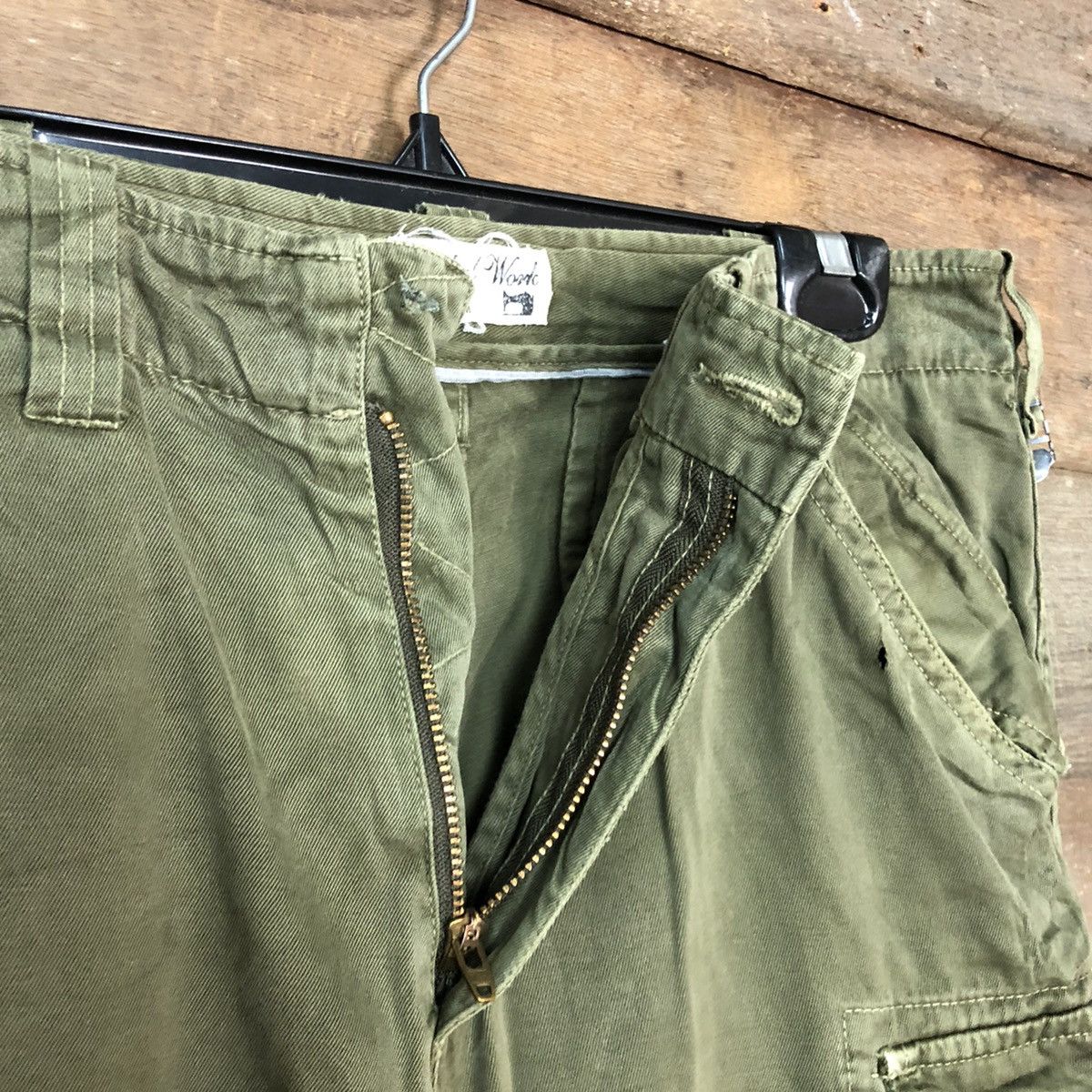 Global Work DL Global Work Green Multipocket Tactical Cargo Pants #c973 Size US 30 / EU 46 - 7 Thumbnail