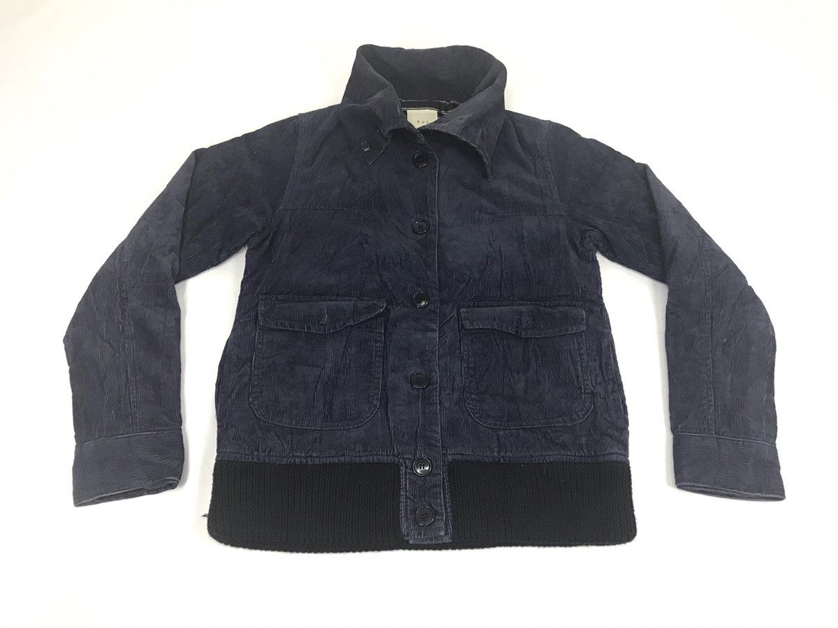 Japanese Brand Ray Cassin Corduroy Bikers Trucker Jacket Fashion Winter Size US S / EU 44-46 / 1 - 1 Thumbnail