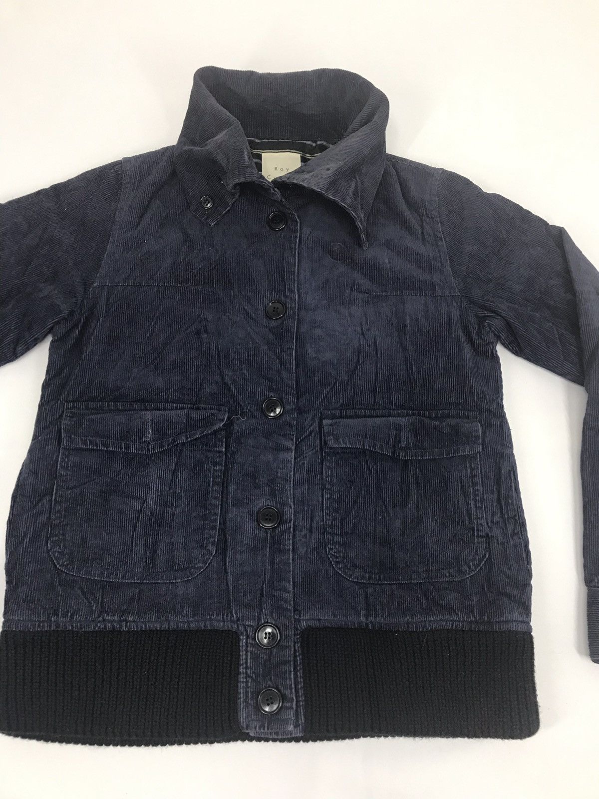Japanese Brand Ray Cassin Corduroy Bikers Trucker Jacket Fashion Winter Size US S / EU 44-46 / 1 - 2 Thumbnail