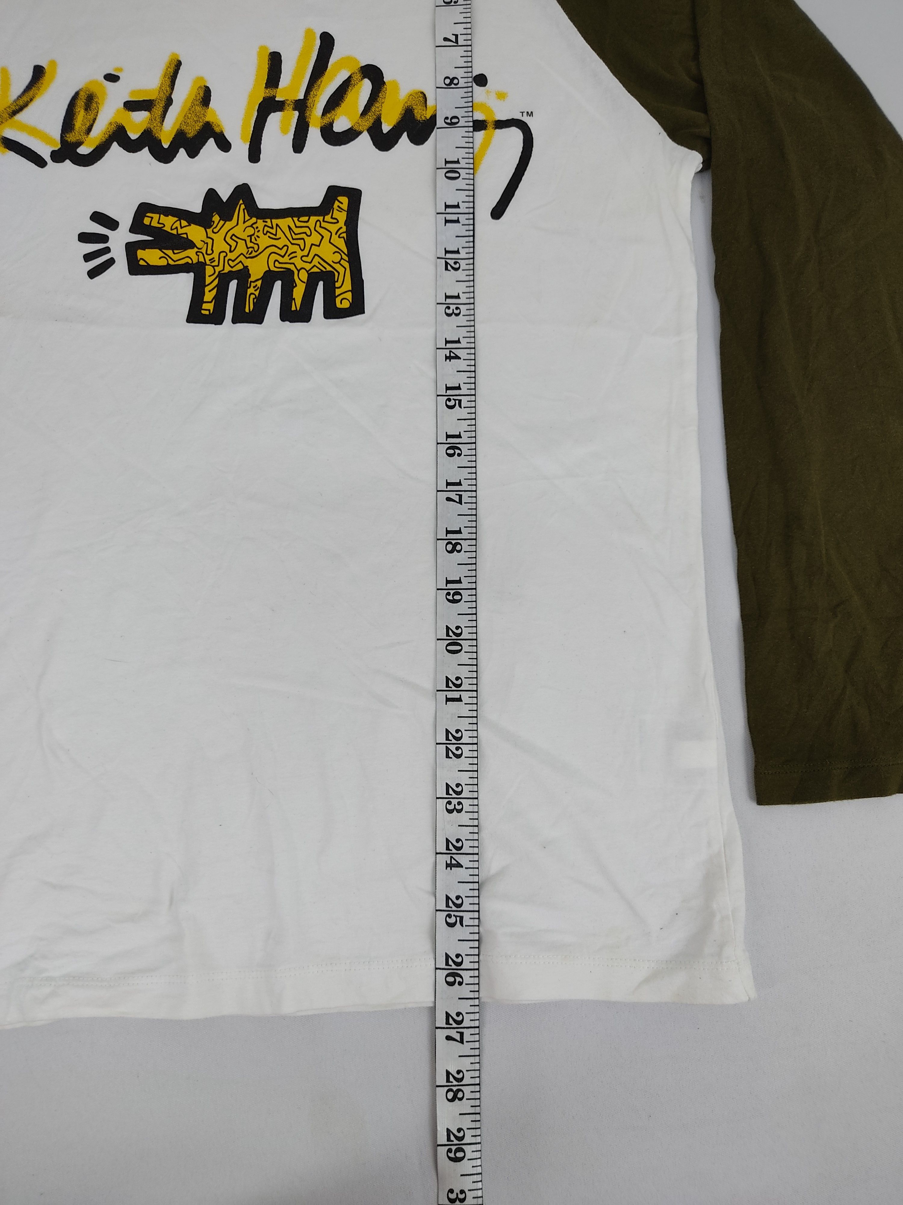 Keith Haring Keith Haring Bark Dog Pop Art Design Printed Raglan Size US S / EU 44-46 / 1 - 7 Thumbnail