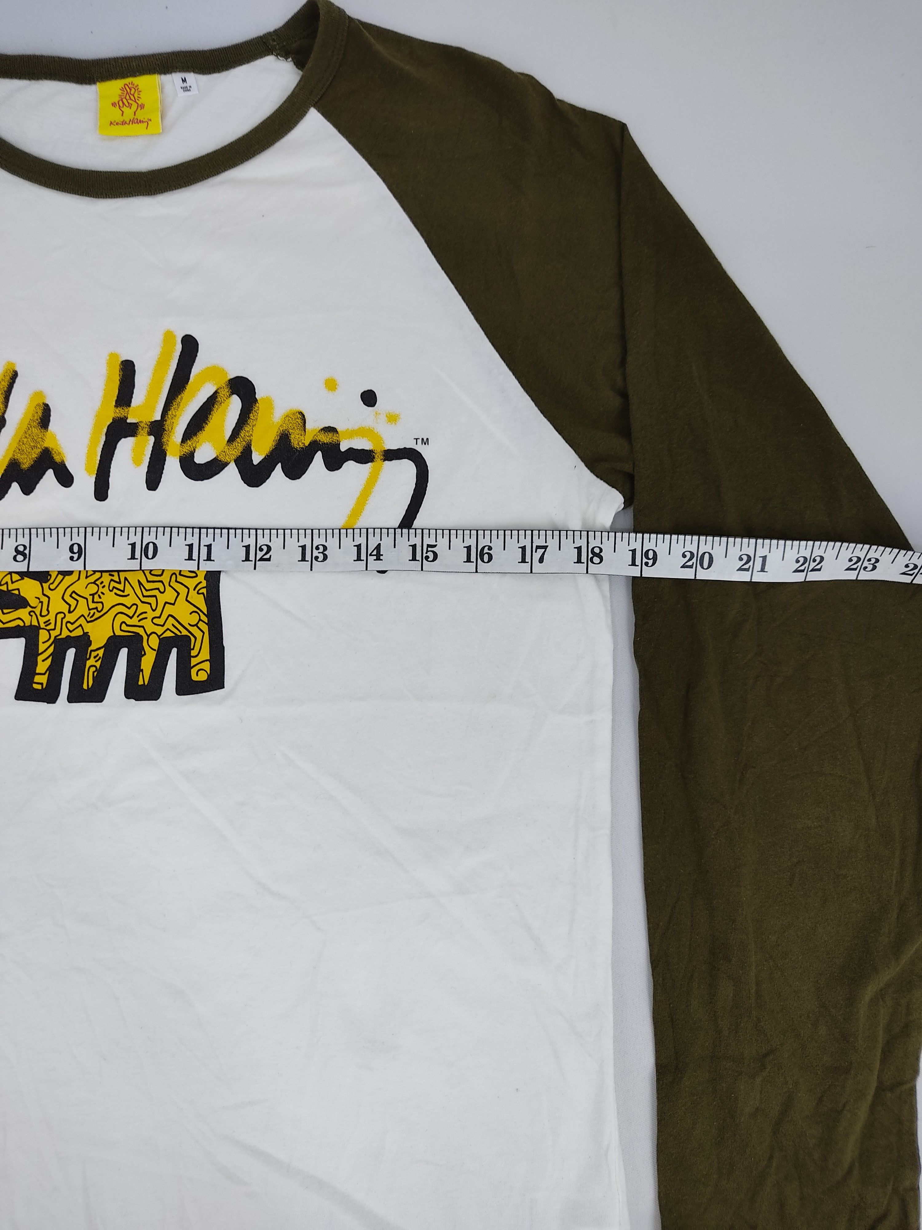 Keith Haring Keith Haring Bark Dog Pop Art Design Printed Raglan Size US S / EU 44-46 / 1 - 6 Thumbnail