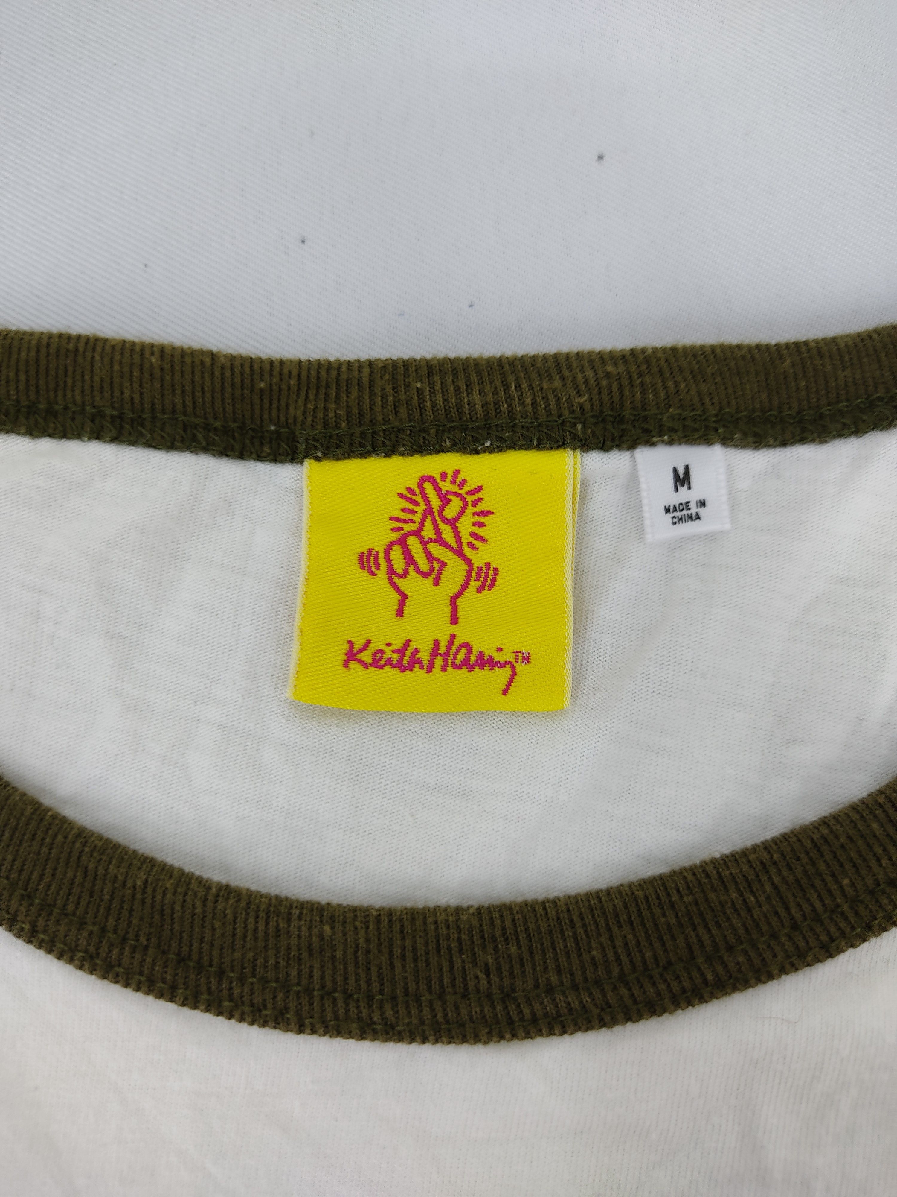 Keith Haring Keith Haring Bark Dog Pop Art Design Printed Raglan Size US S / EU 44-46 / 1 - 3 Thumbnail