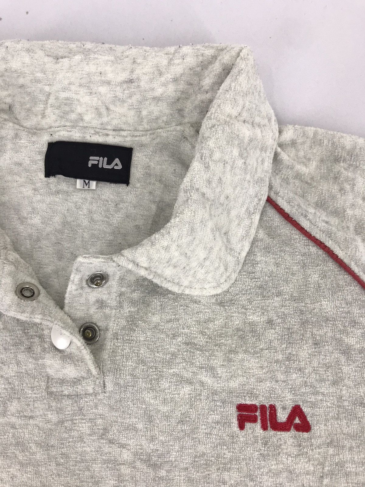 Fila Vintage Fila Sweatshirt Embroidery Logo Sportwear Polo Size M / US 6-8 / IT 42-44 - 4 Thumbnail
