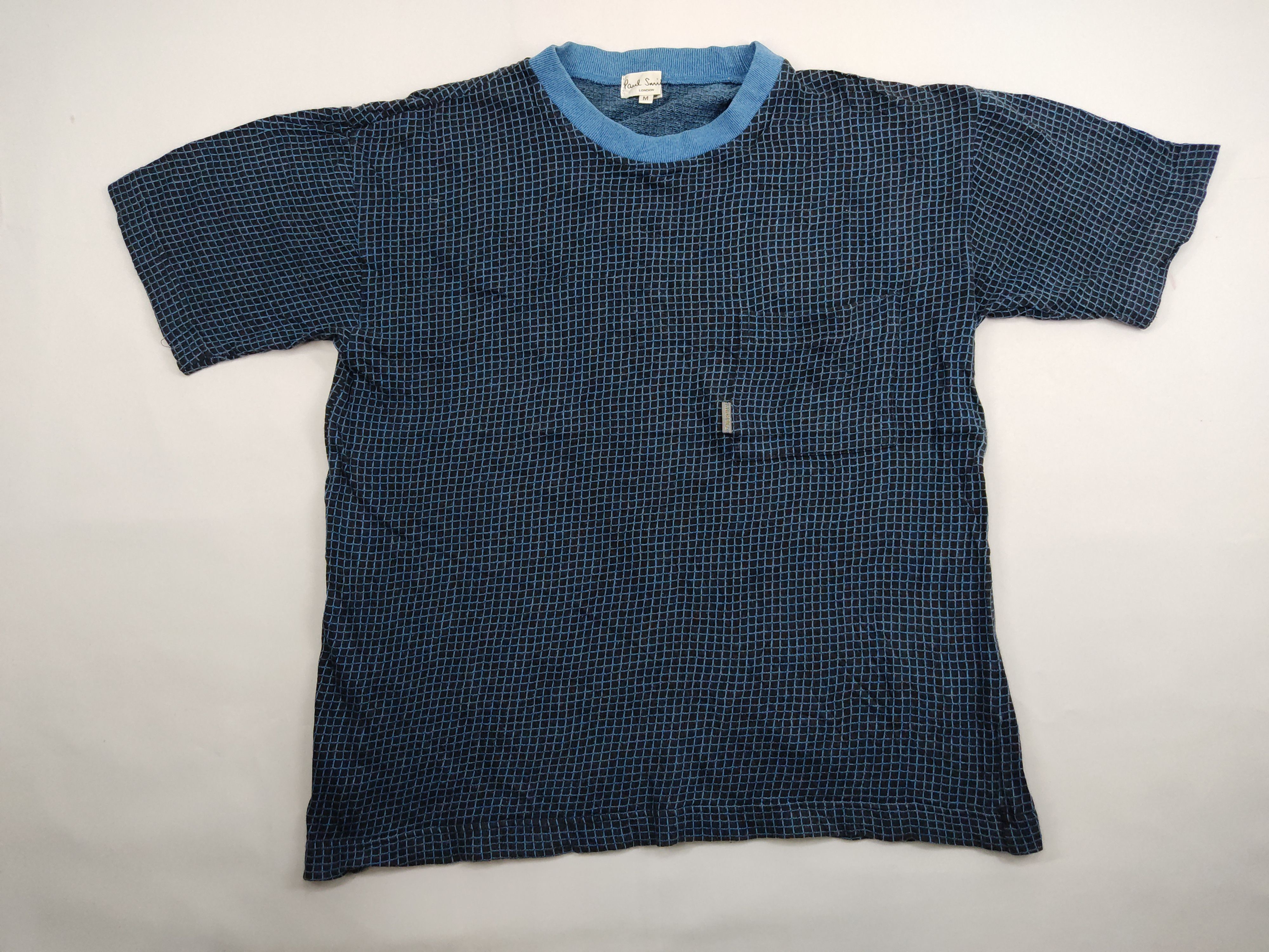 Paul Smith Rare Paul Smith Square Design Single Pocket Tee Size S / US 4 / IT 40 - 1 Thumbnail