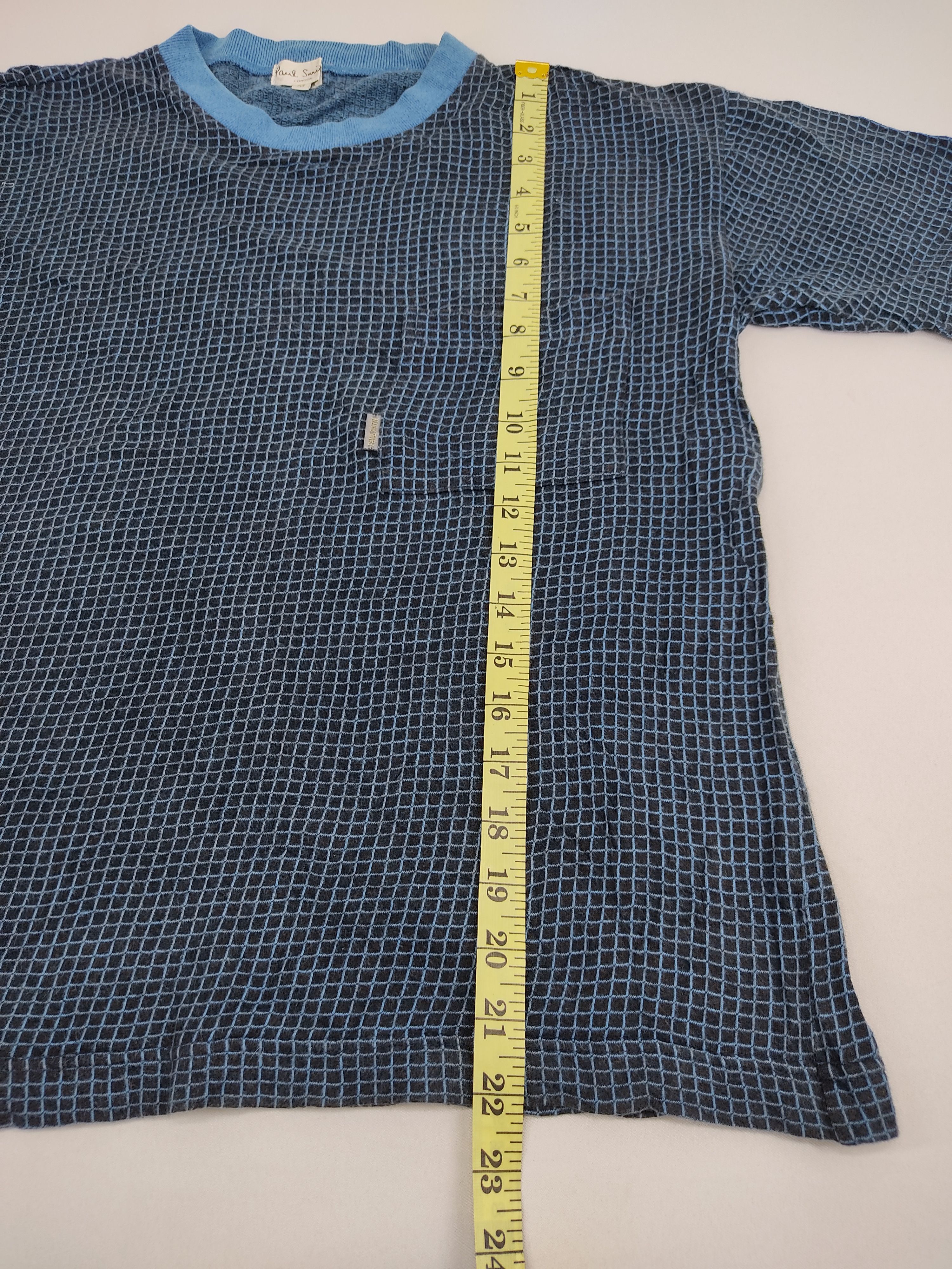 Paul Smith Rare Paul Smith Square Design Single Pocket Tee Size S / US 4 / IT 40 - 7 Thumbnail