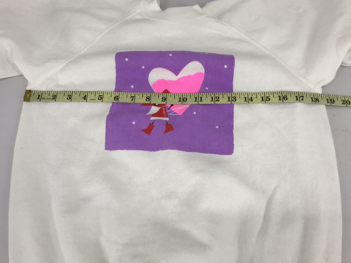 Hanes Vintage 90s Mores Sweatshirt Box Heart Logo Pull Over Style Size US S / EU 44-46 / 1 - 6 Thumbnail