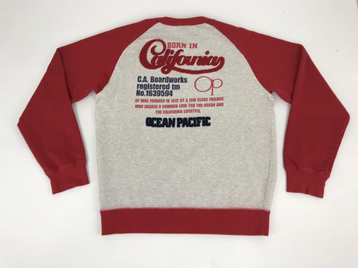 Ocean Pacific Vintage Ocean Pacific California Sweatshirt Unisex Size US M / EU 48-50 / 2 - 1 Thumbnail