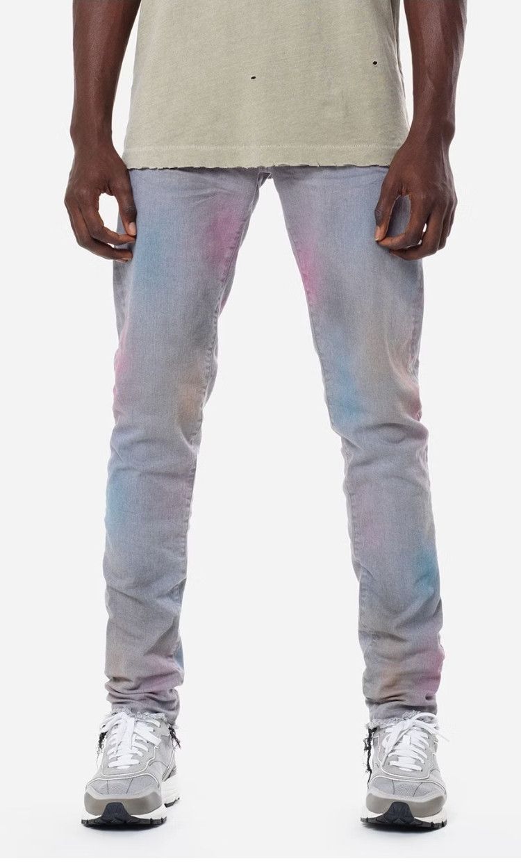 John Elliott Grey & Pink Dye " The Cast 2 " Jeans Size US 36 / EU 52 - 1 Thumbnail