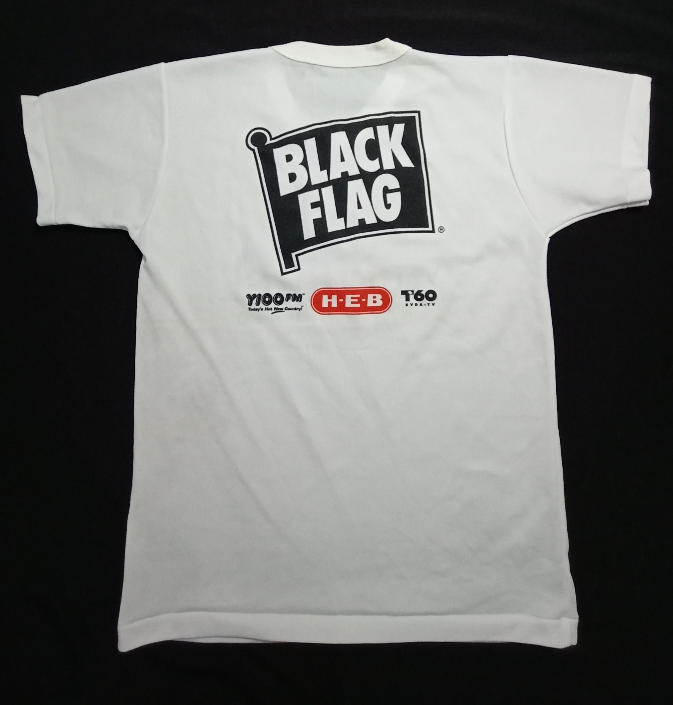 Black Flag × Vintage San Antonio Missions MLB Black Flag Logo Tee Size US S / EU 44-46 / 1 - 1 Thumbnail