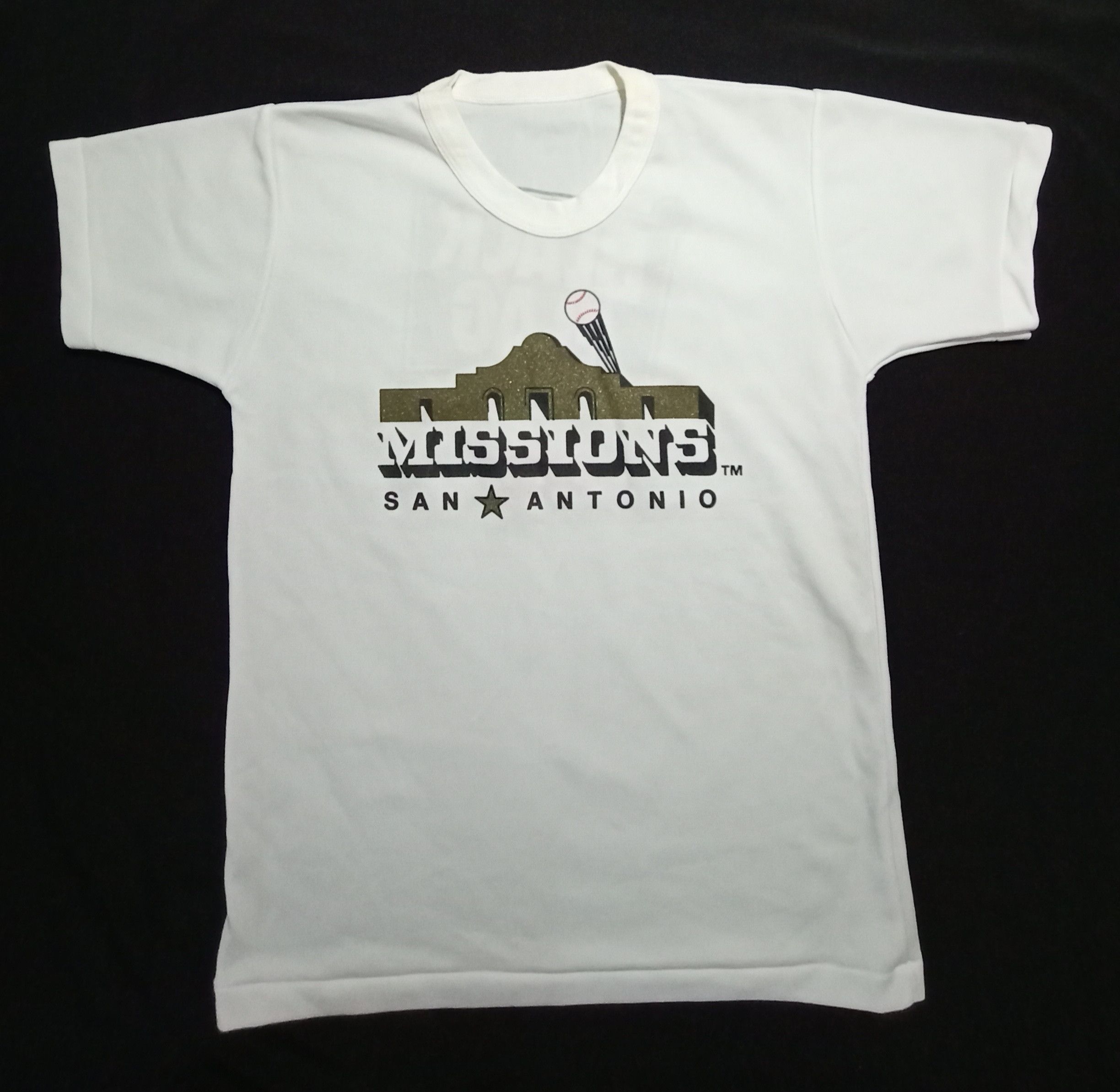 Black Flag × Vintage San Antonio Missions MLB Black Flag Logo Tee Size US S / EU 44-46 / 1 - 5 Thumbnail