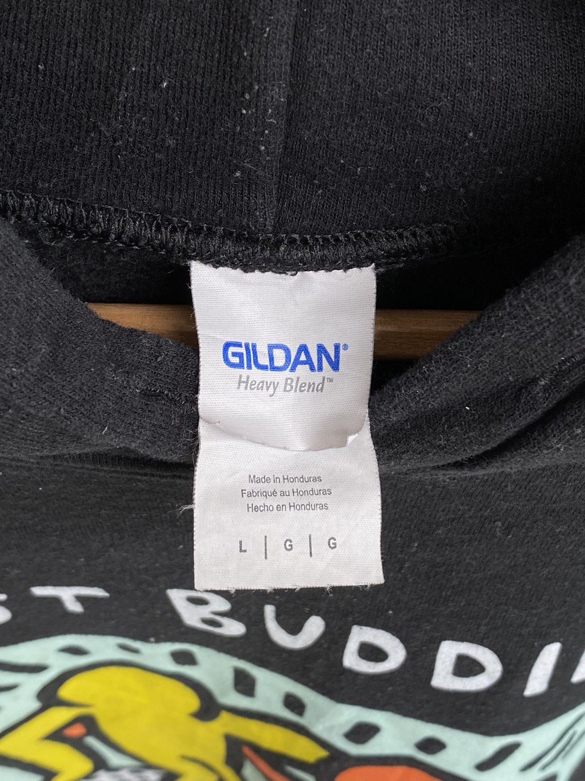 Japanese Brand Vintage Keith Hearing Arts Best Buddies Hoodies Size US L / EU 52-54 / 3 - 6 Thumbnail