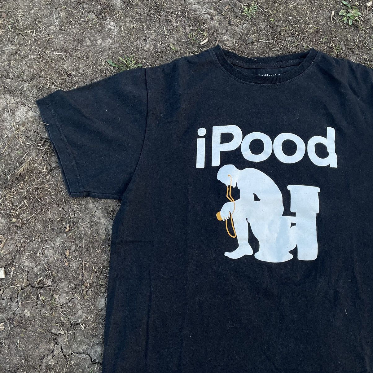 Vintage Vintage Y2K Ipood Graphic Tee Joke Streetwear Baggy Faded M Size US M / EU 48-50 / 2 - 4 Thumbnail