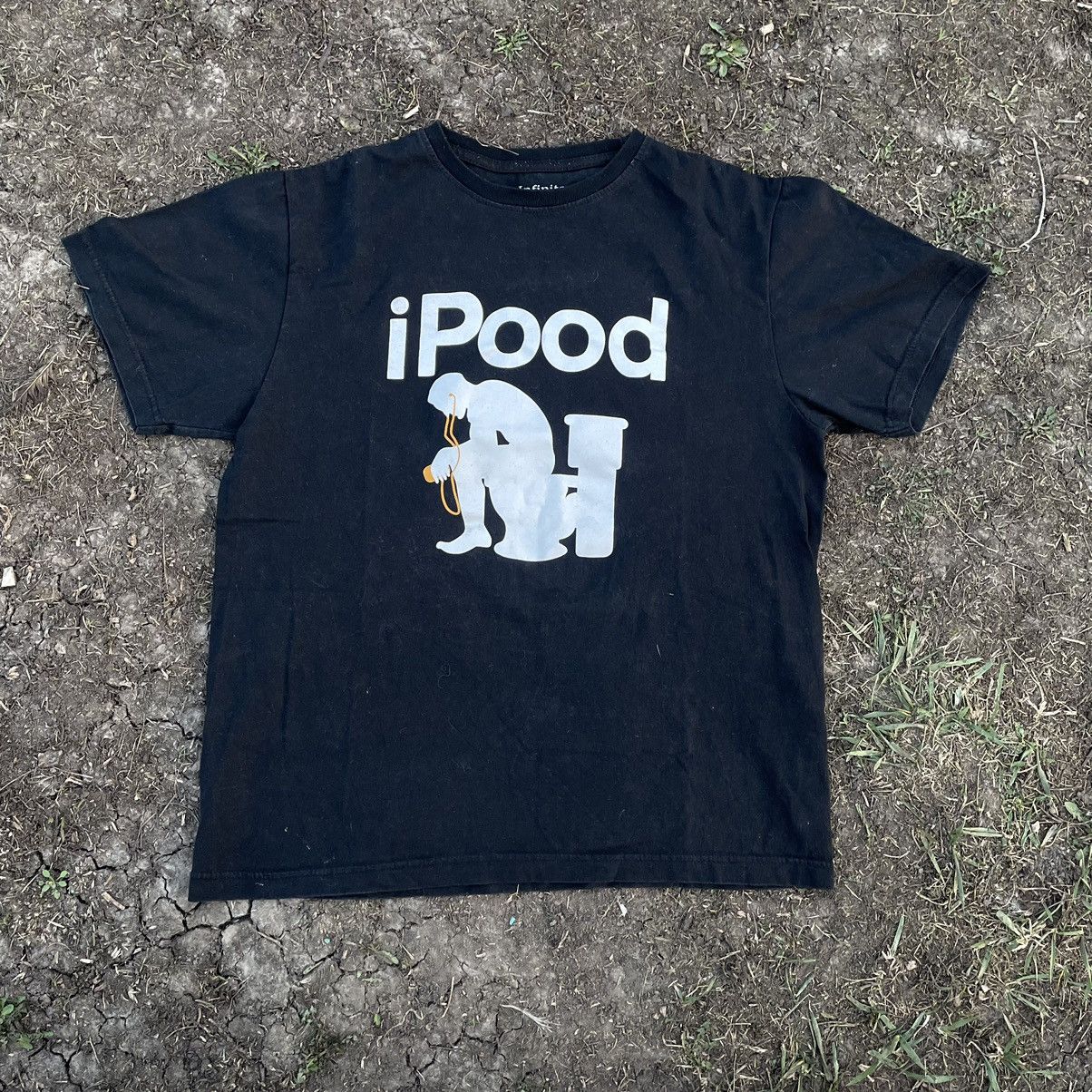 Vintage Vintage Y2K Ipood Graphic Tee Joke Streetwear Baggy Faded M Size US M / EU 48-50 / 2 - 3 Thumbnail