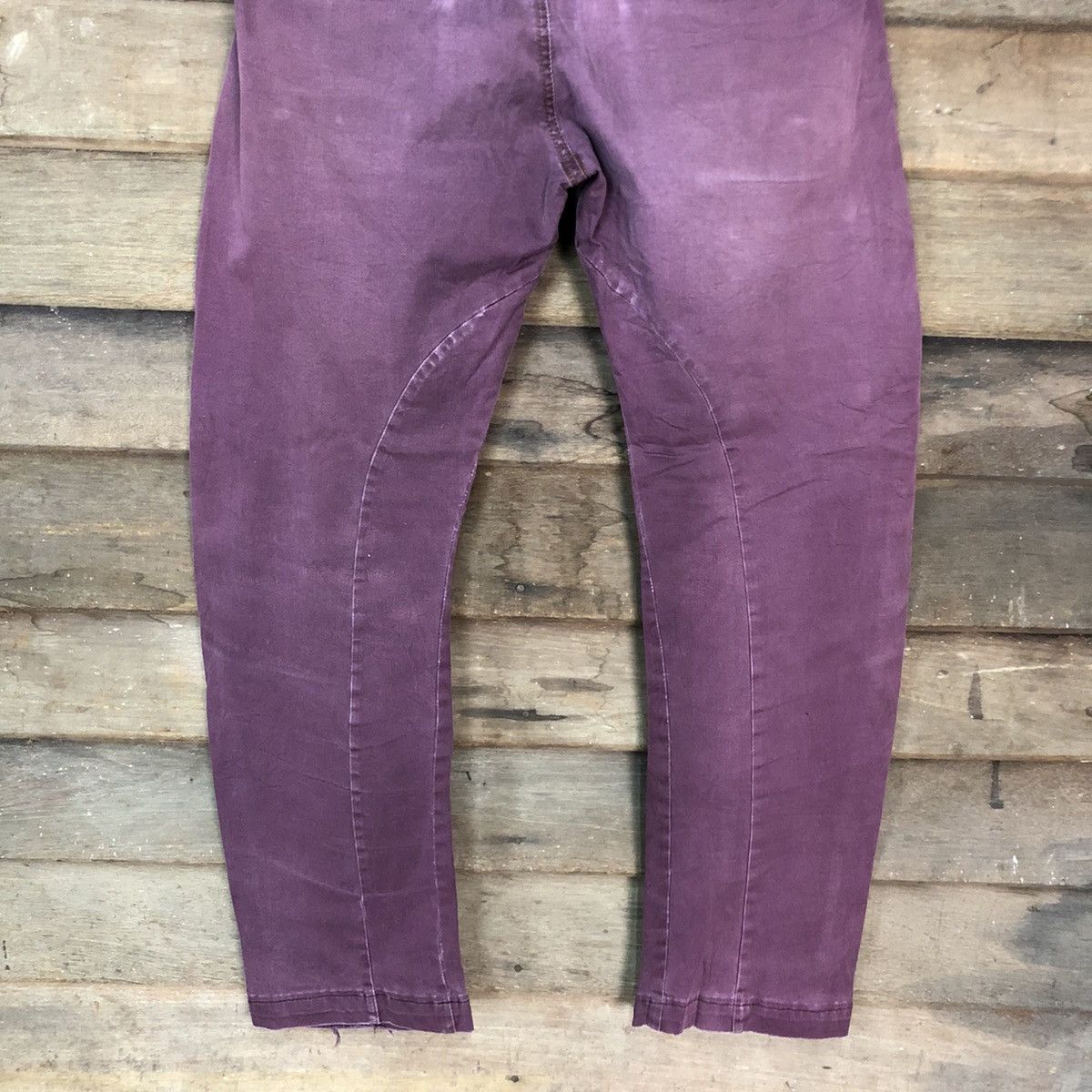 Japanese Brand DL G.Ground Purple Multipocket Tactical Cargo Pants #c1001 Size US 33 - 12 Thumbnail