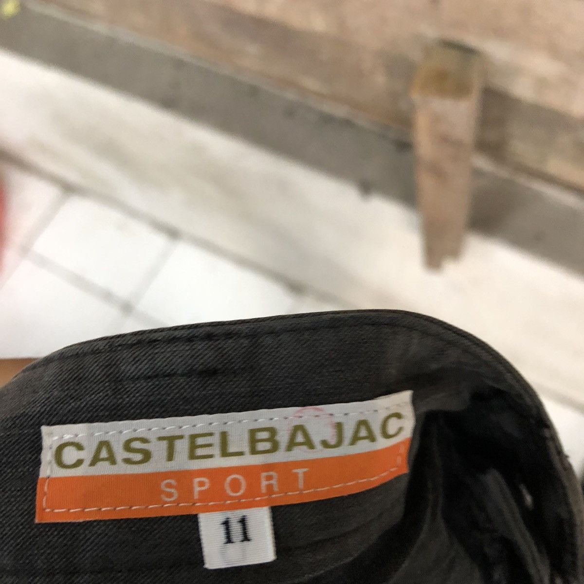 Jean Charles De Castelbajac DL Castelbajac Black Multipocket Tactical Cargo Pants #c972 Size 27" / US 4 / IT 40 - 10 Thumbnail