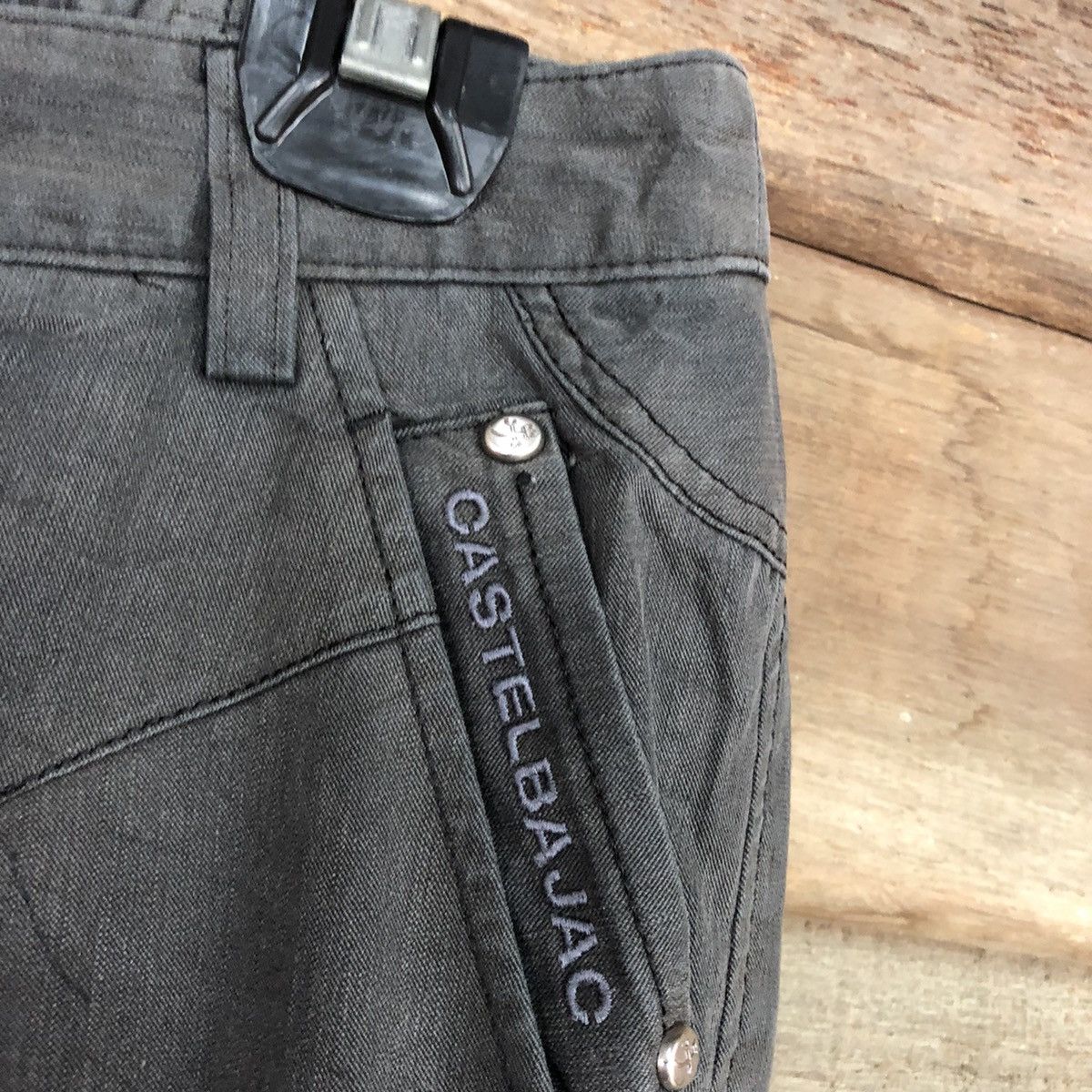Jean Charles De Castelbajac DL Castelbajac Black Multipocket Tactical Cargo Pants #c972 Size 27" / US 4 / IT 40 - 5 Thumbnail