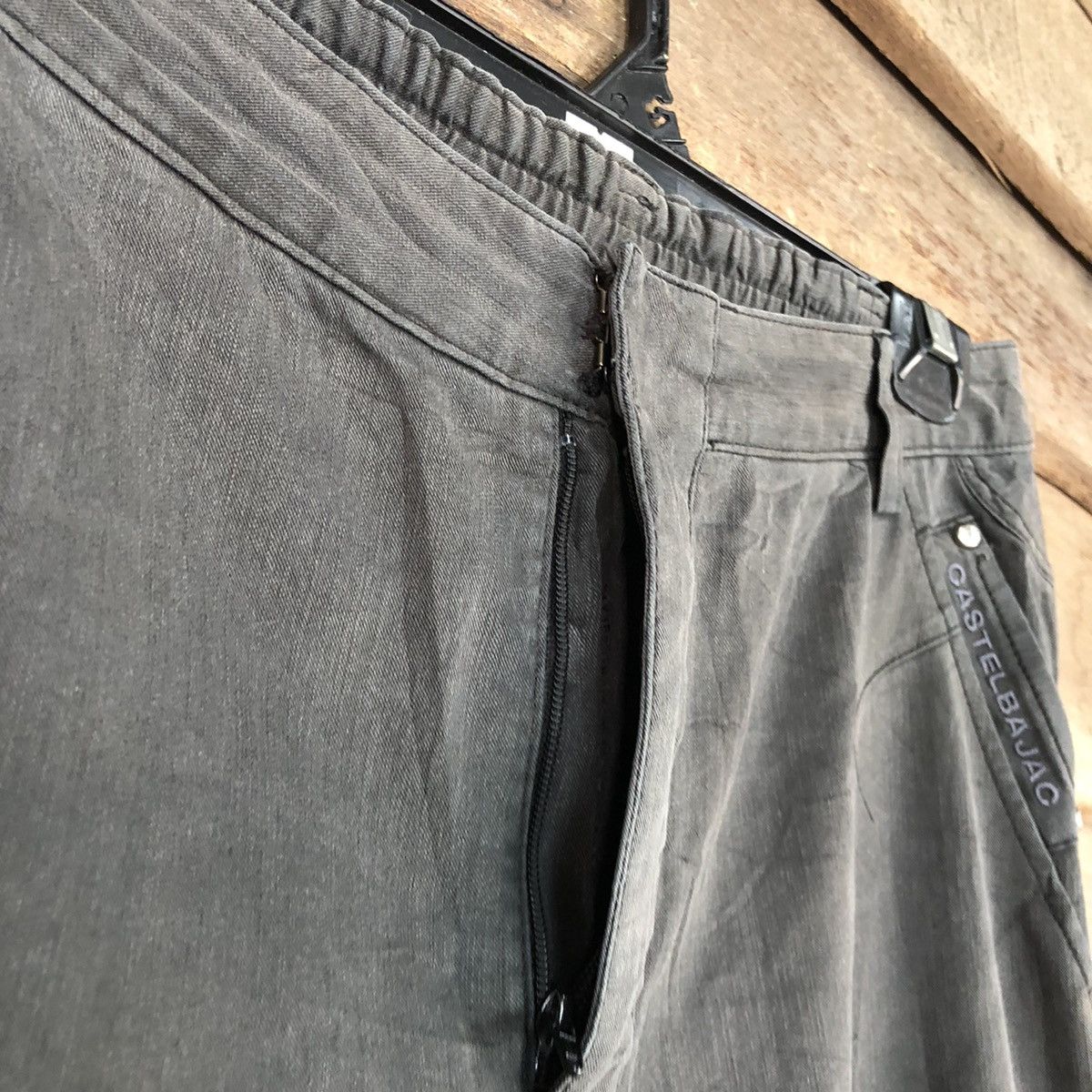 Jean Charles De Castelbajac DL Castelbajac Black Multipocket Tactical Cargo Pants #c972 Size 27" / US 4 / IT 40 - 6 Thumbnail