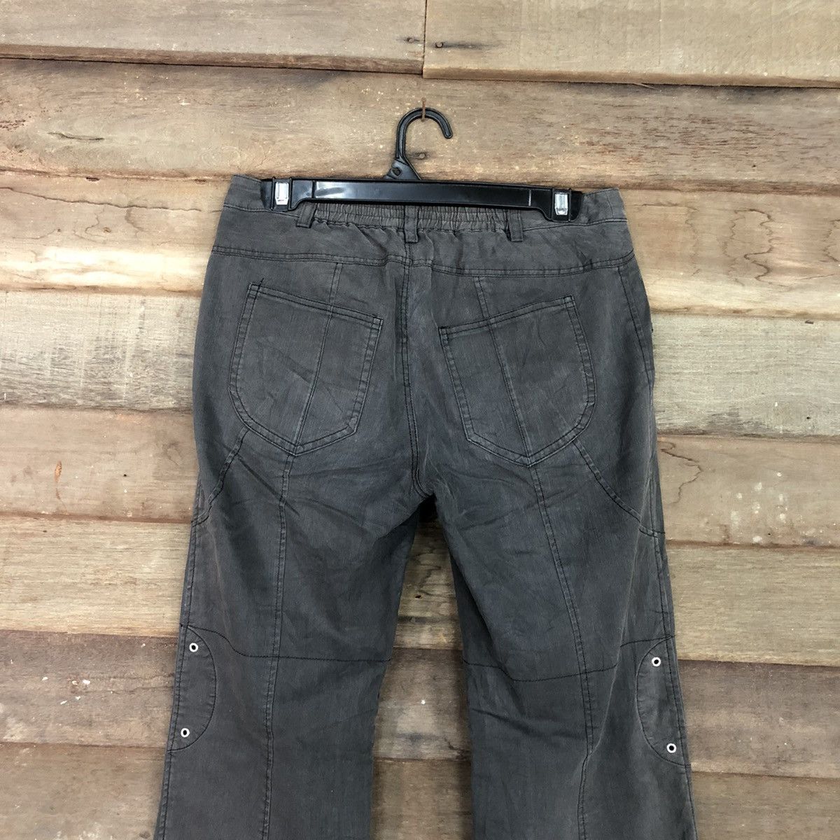 Jean Charles De Castelbajac DL Castelbajac Black Multipocket Tactical Cargo Pants #c972 Size 27" / US 4 / IT 40 - 8 Thumbnail