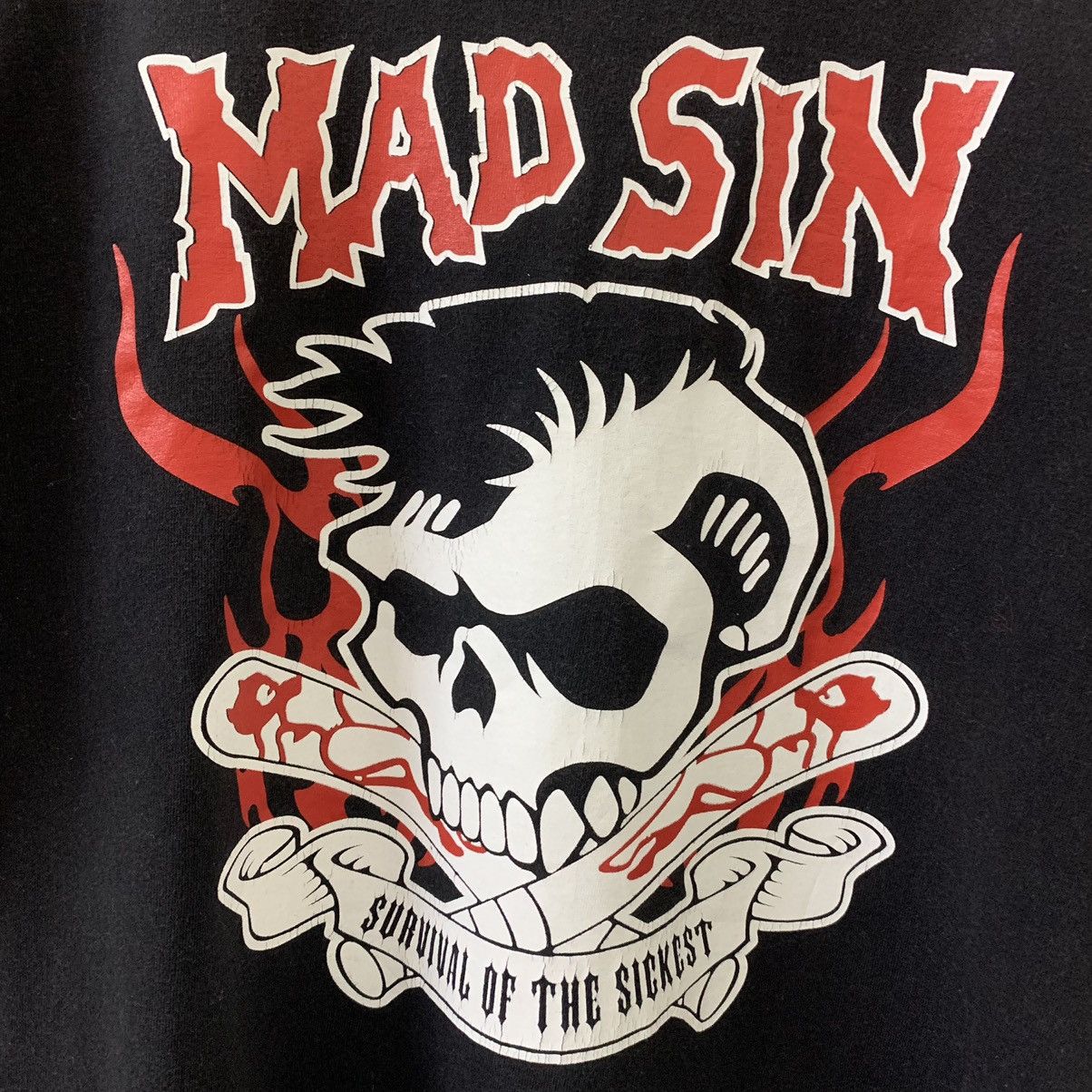 Band Tees MAD SIN PUNK ROCK Size US M / EU 48-50 / 2 - 2 Thumbnail