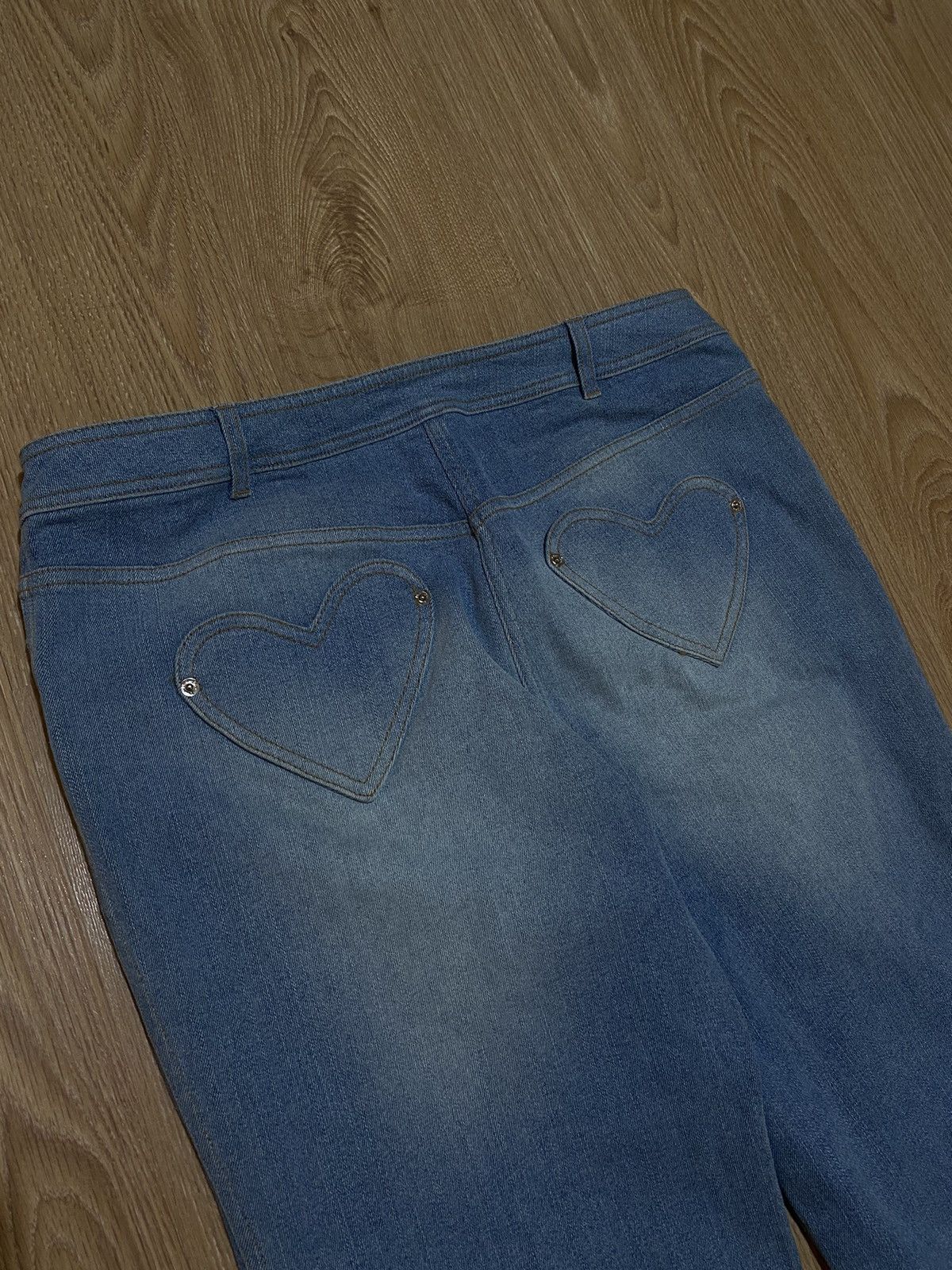 Christian Dior Monsieur × Dior Dior jeans denim hearts pockets vintage Size 34" / US 12 / IT 48 - 7 Thumbnail