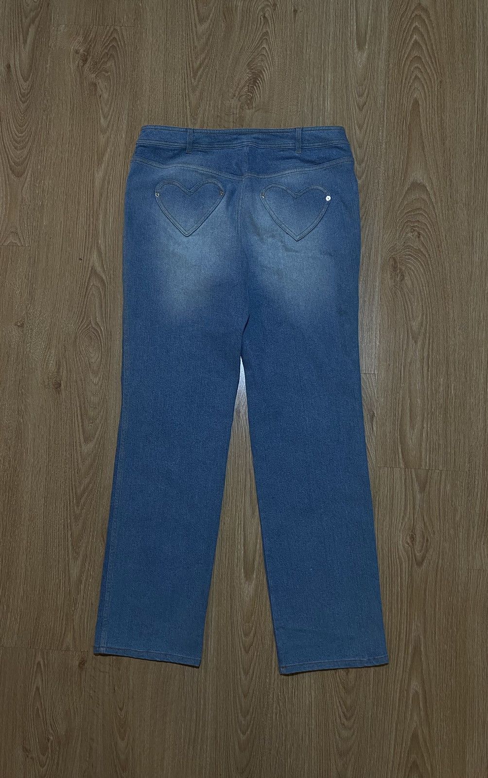 Christian Dior Monsieur × Dior Dior jeans denim hearts pockets vintage Size 34" / US 12 / IT 48 - 3 Thumbnail