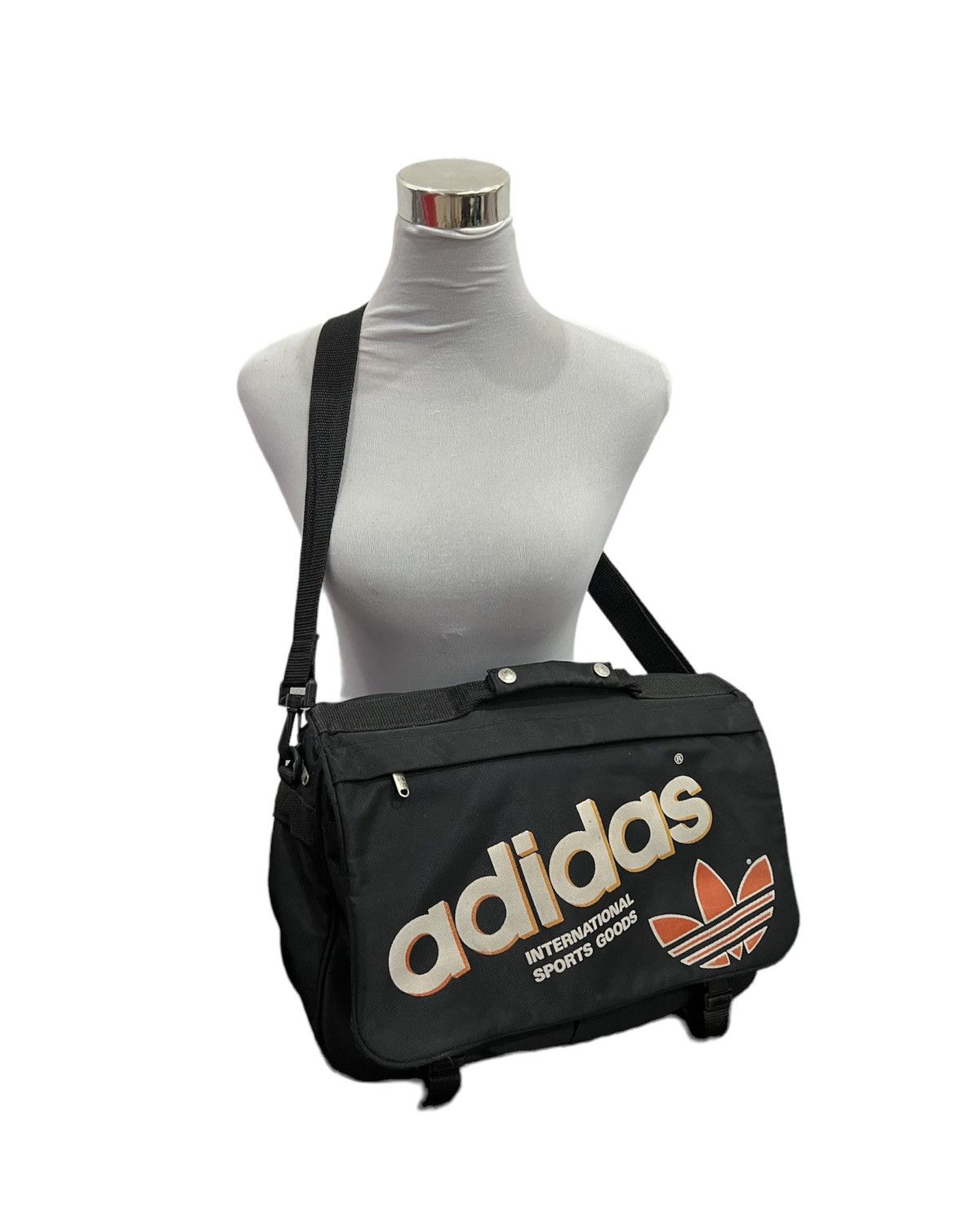 Adidas × Vintage Vintage Adidas Sport Big Logo Massenger Bag Size ONE SIZE - 1 Thumbnail