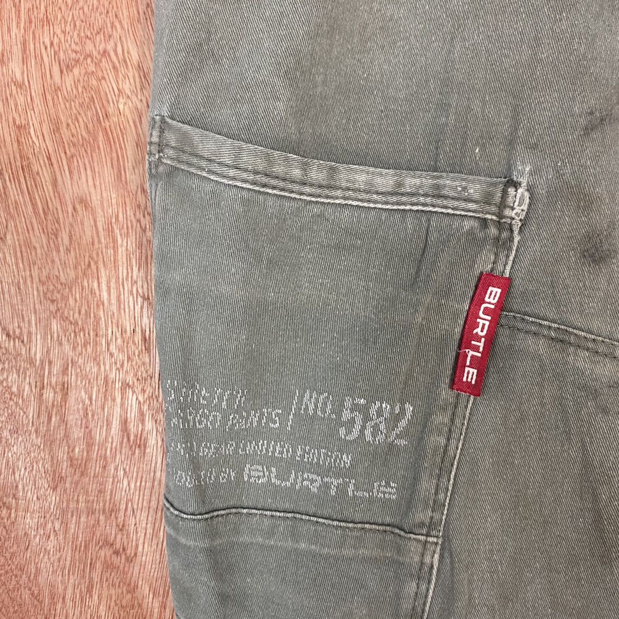 Japanese Brand Burtle Workwear Multipocket Cargo Pants #c772 Size US 30 / EU 46 - 6 Thumbnail
