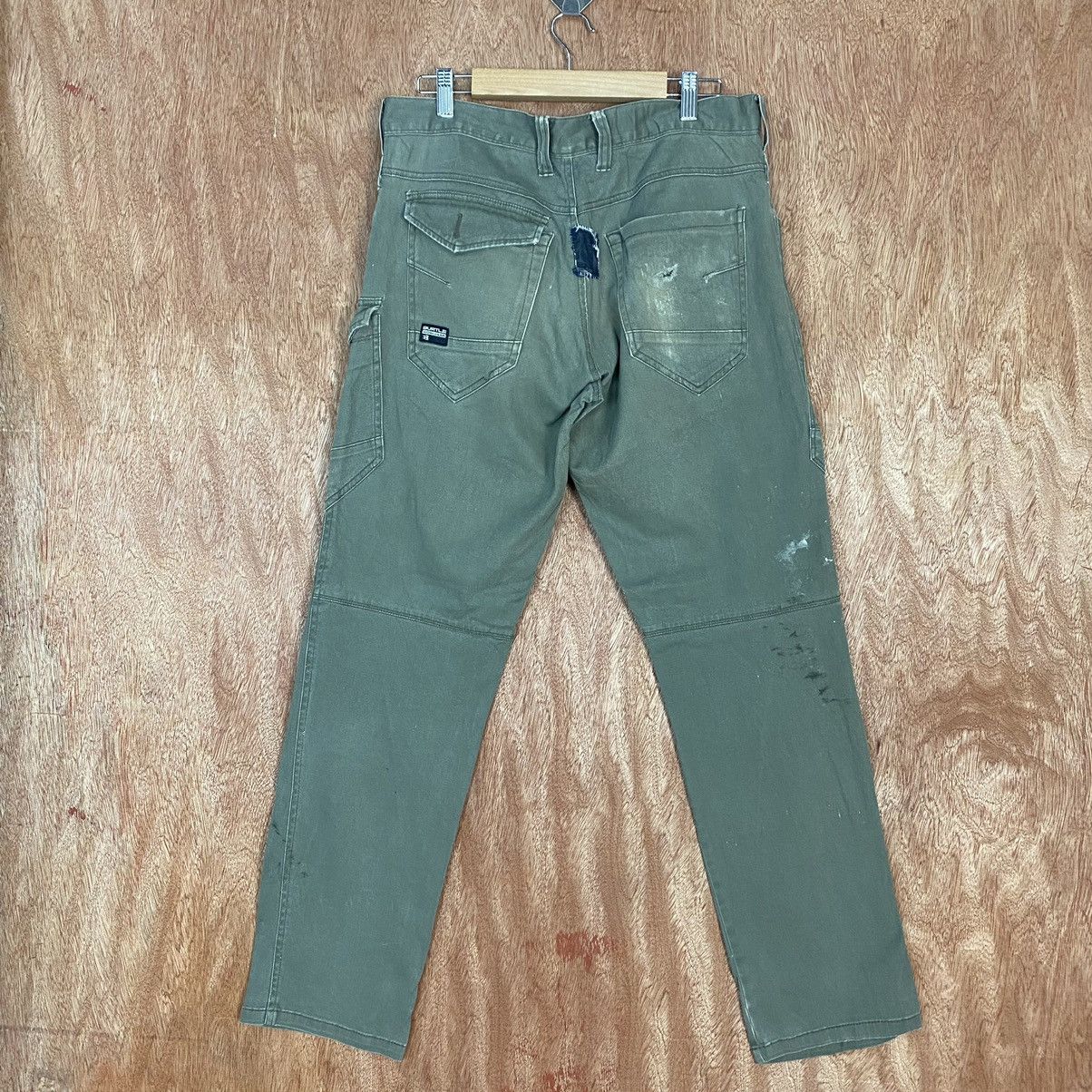 Japanese Brand Burtle Workwear Multipocket Cargo Pants #c772 Size US 30 / EU 46 - 9 Thumbnail