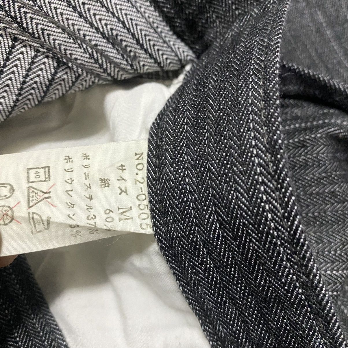SEMANTIC DESIGN Reconstructed Denim Flare Jeans