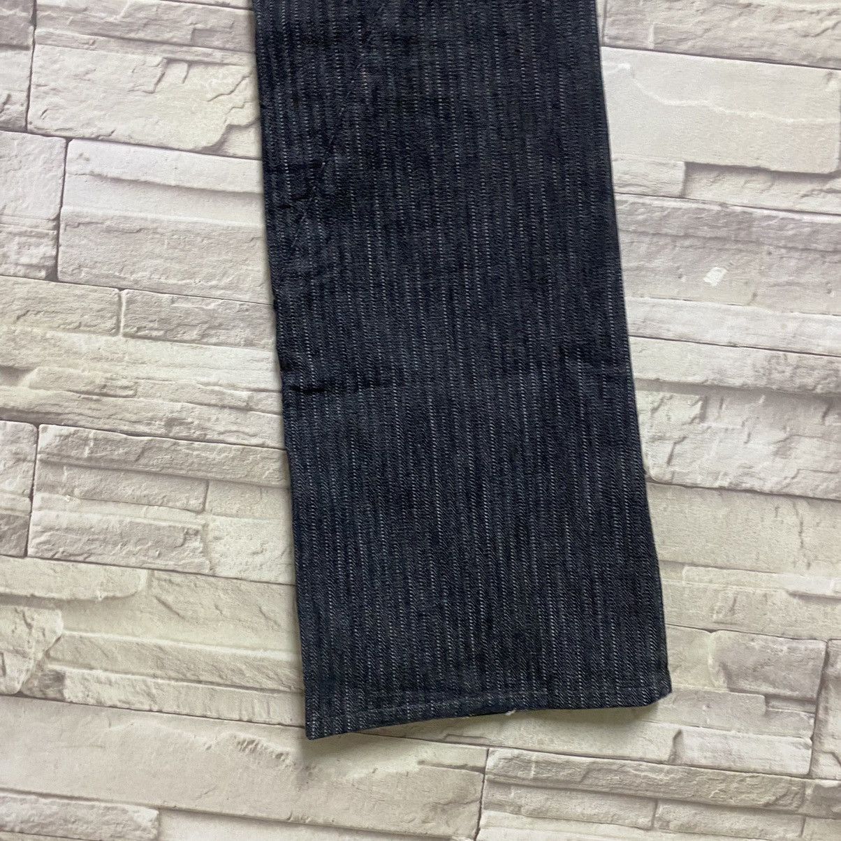 SEMANTIC DESIGN Reconstructed Denim Flare Jeans