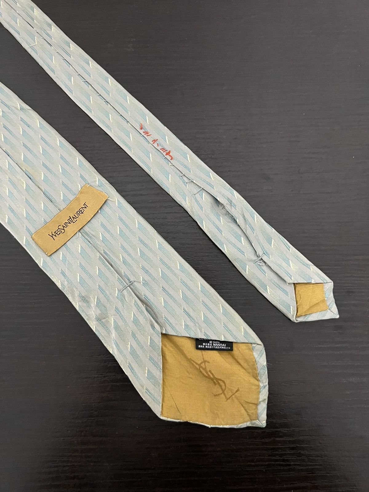 Yves Saint Laurent YvesSaintLaurent Tie Size ONE SIZE - 4 Thumbnail