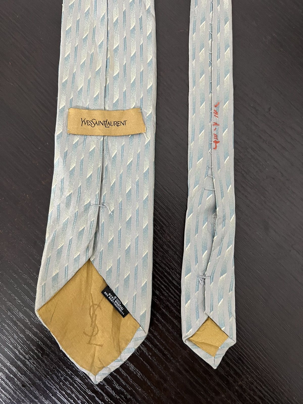 Yves Saint Laurent YvesSaintLaurent Tie Size ONE SIZE - 5 Thumbnail