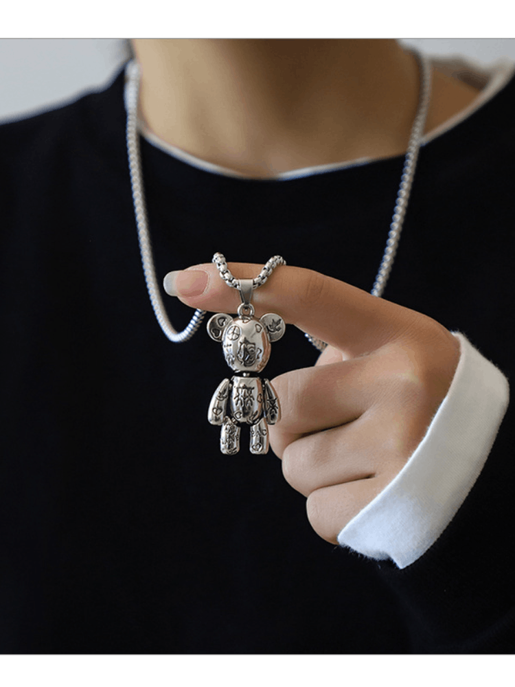 Jewelry Bear Pendant Necklace Size ONE SIZE - 4 Thumbnail