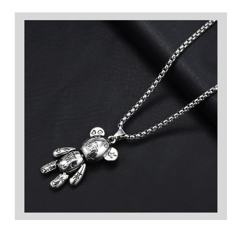 Jewelry Bear Pendant Necklace Size ONE SIZE - 3 Thumbnail