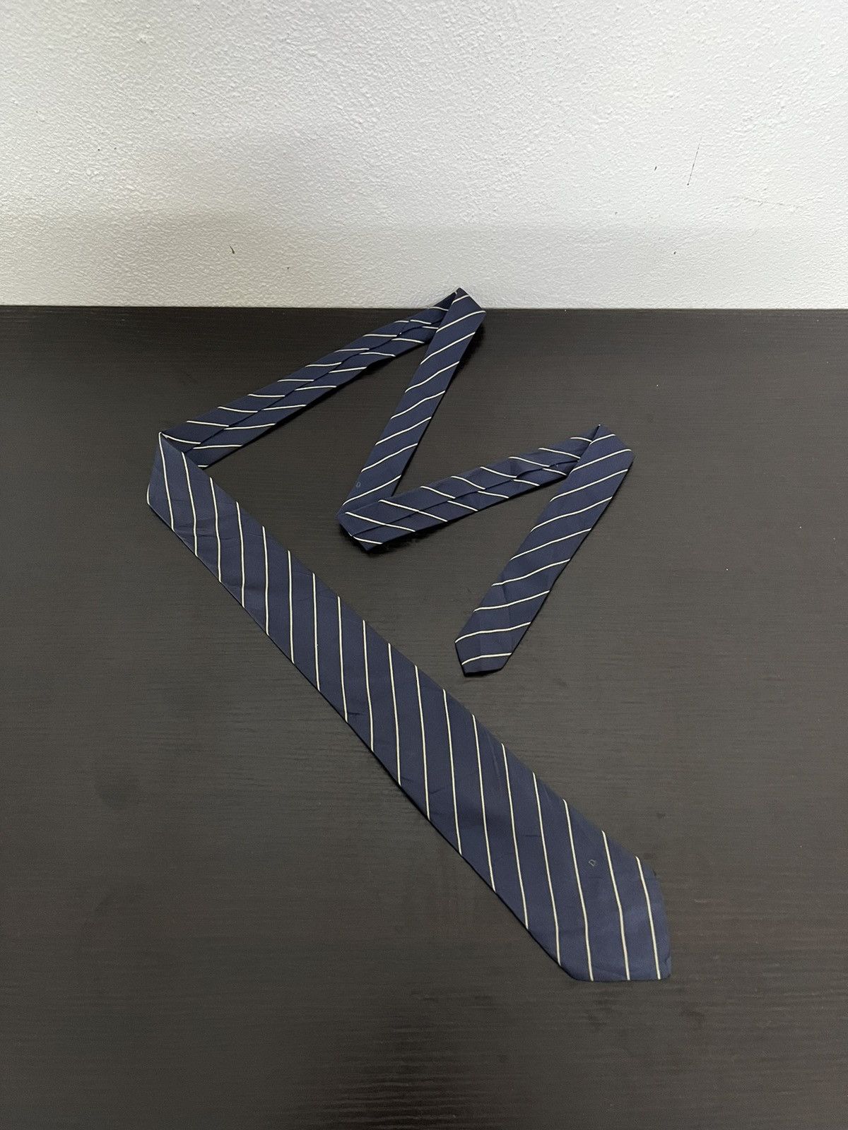 Christian Dior Monsieur Christian Dior Silk Tie Size ONE SIZE - 2 Thumbnail