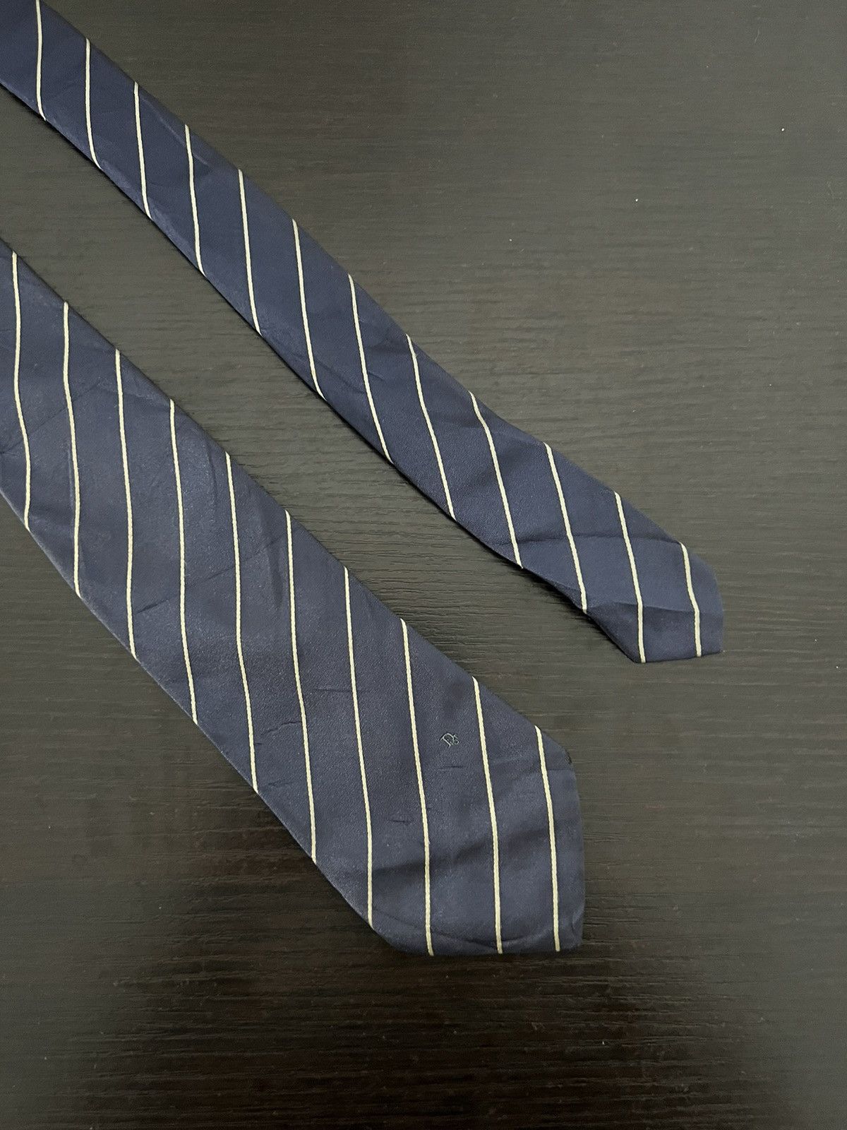 Christian Dior Monsieur Christian Dior Silk Tie Size ONE SIZE - 3 Thumbnail