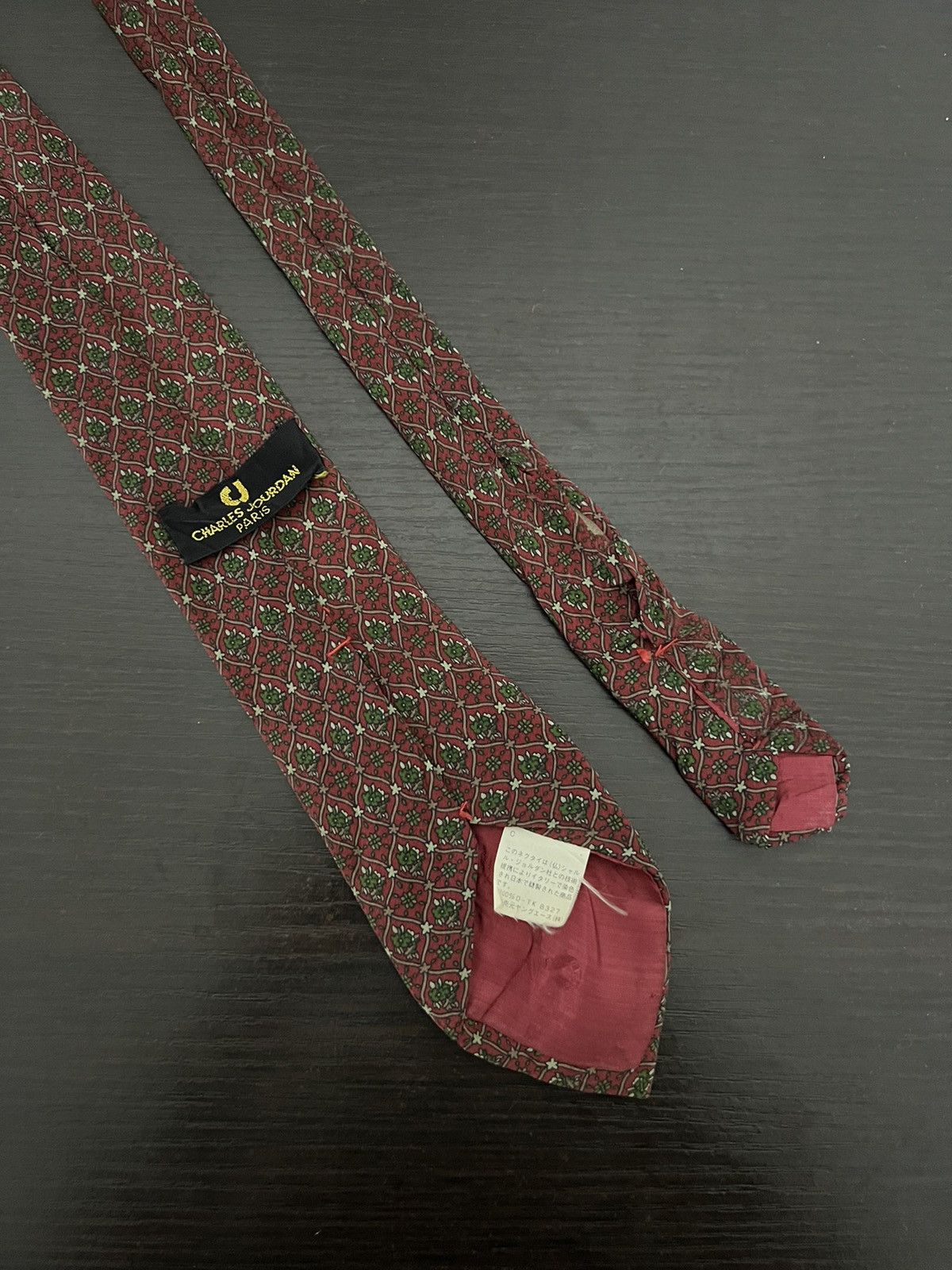 Charles Jourdan Charles Jourdan Tie Size ONE SIZE - 4 Thumbnail