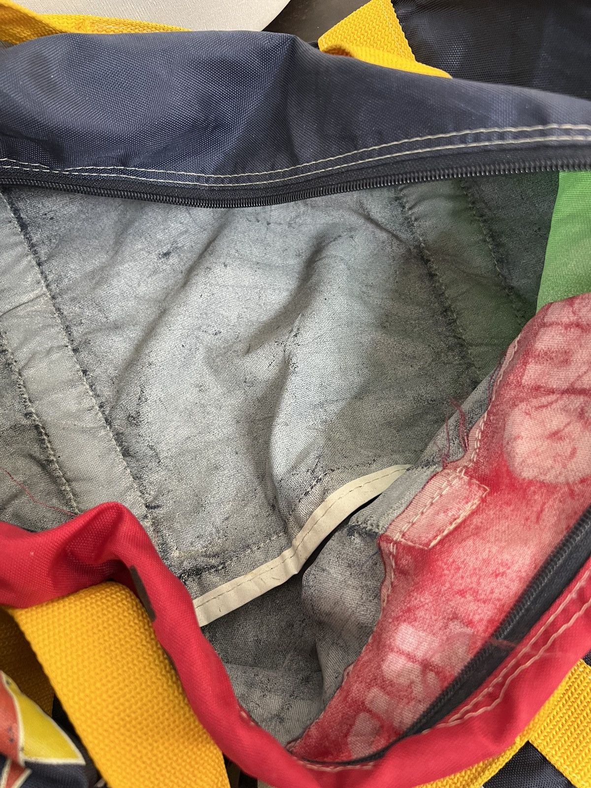 Asics Vintage ASICS Multicolour Travel Bag Size ONE SIZE - 7 Thumbnail