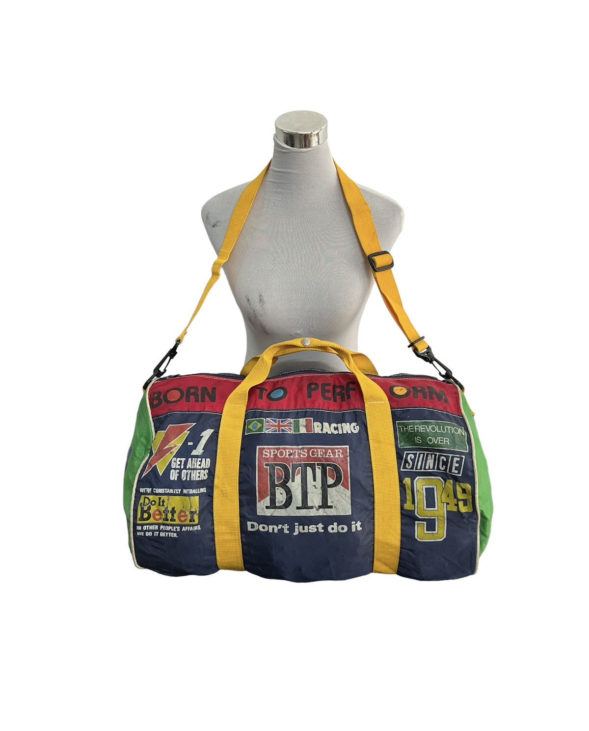 Asics Vintage ASICS Multicolour Travel Bag Size ONE SIZE - 1 Thumbnail
