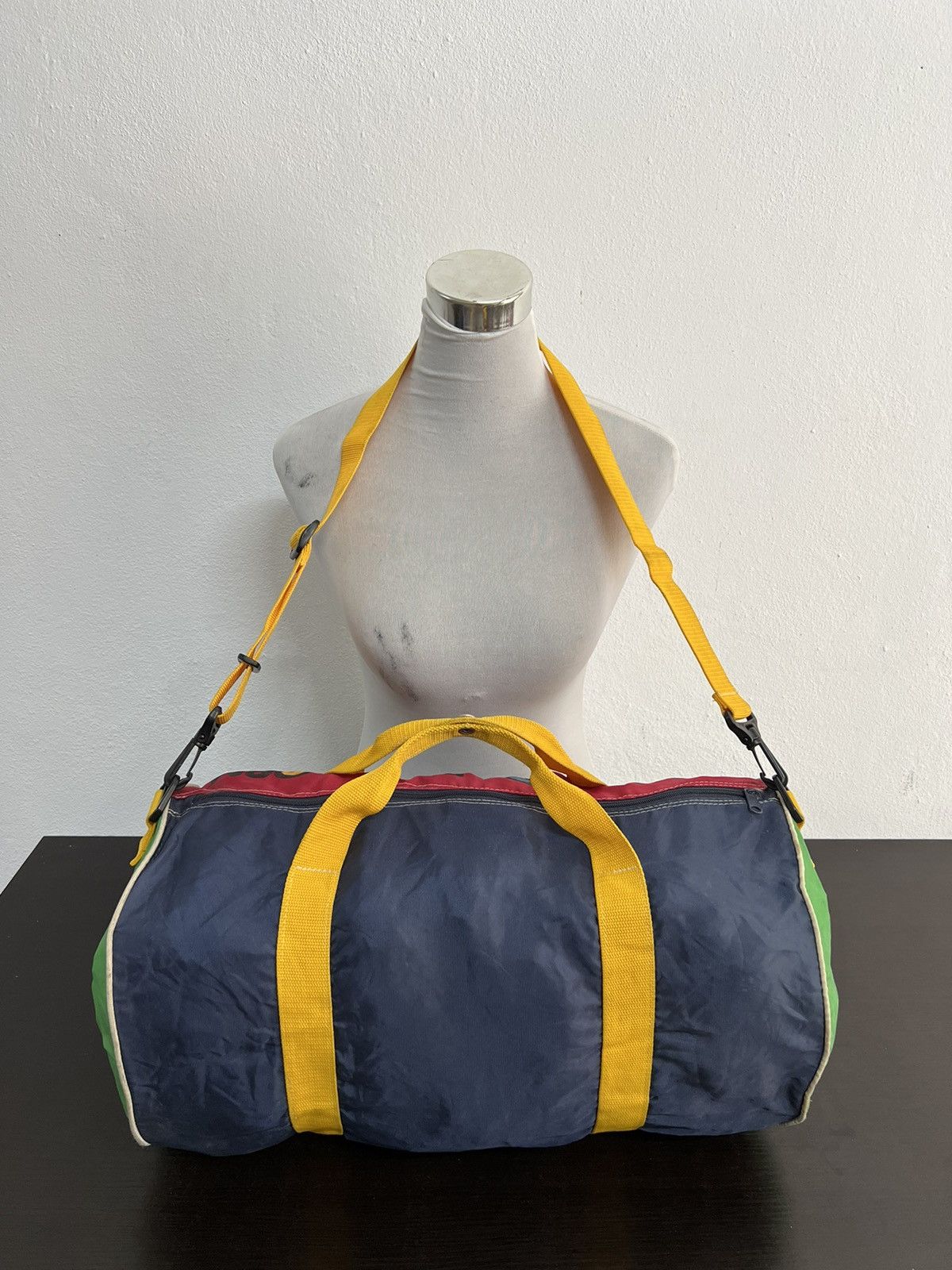 Asics Vintage ASICS Multicolour Travel Bag Size ONE SIZE - 6 Thumbnail