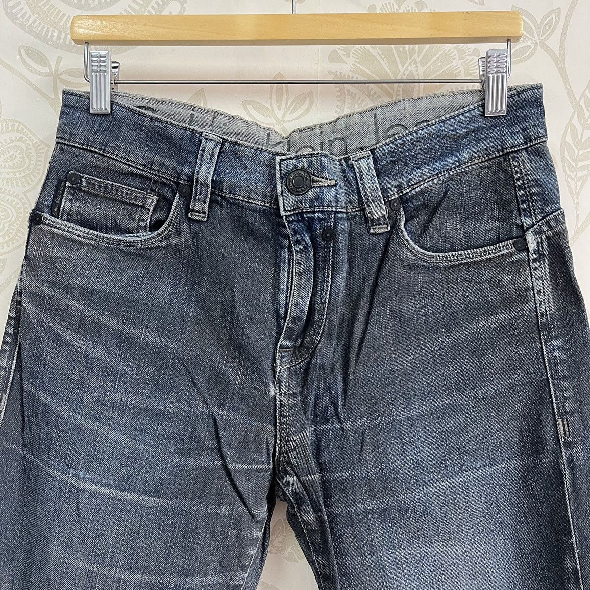 Calvin Klein × Vintage Vintage Calvin Klein Matte Black Denim Jeans Size US 30 / EU 46 - 20 Thumbnail