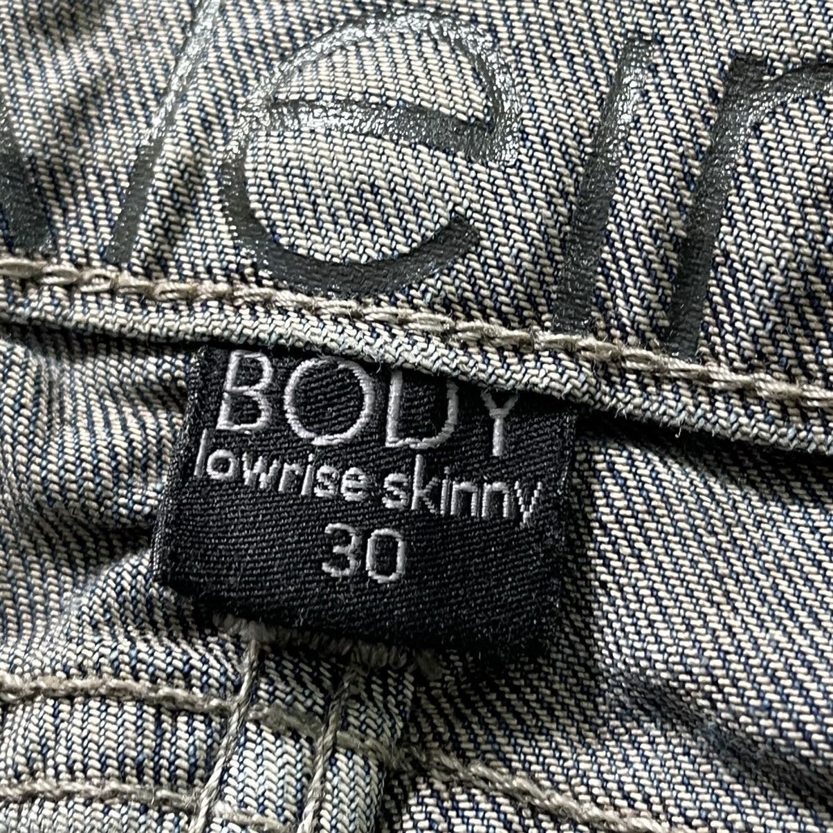 Calvin Klein × Vintage Vintage Calvin Klein Matte Black Denim Jeans Size US 30 / EU 46 - 4 Thumbnail