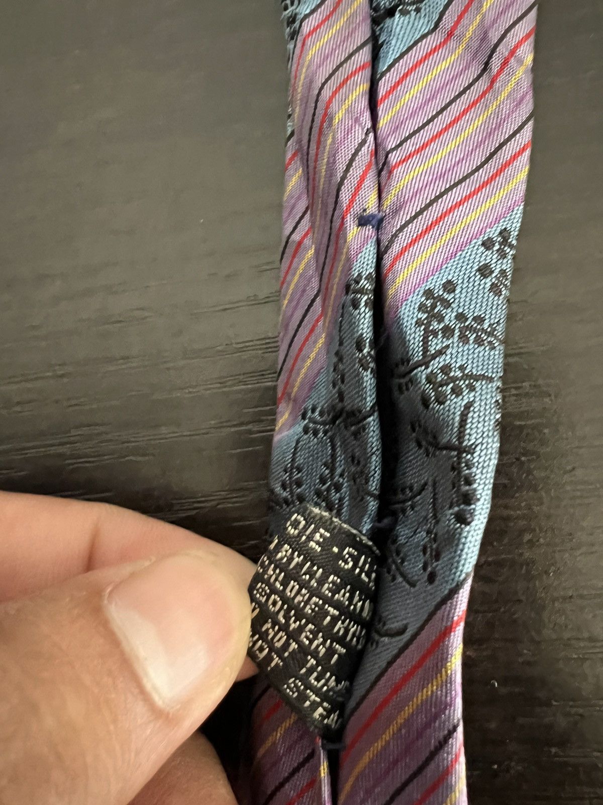 Versace Gianni Versace Tie Size ONE SIZE - 7 Thumbnail