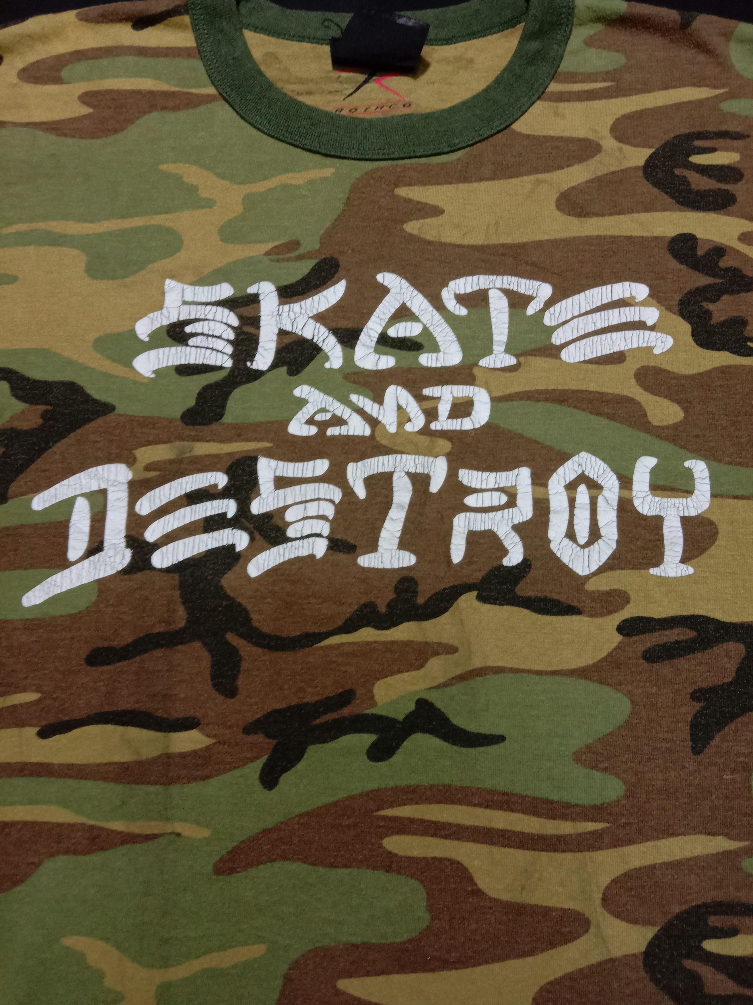 Thrasher Rare Thrasher Skate And Destroy Tee Camo Size US M / EU 48-50 / 2 - 2 Thumbnail
