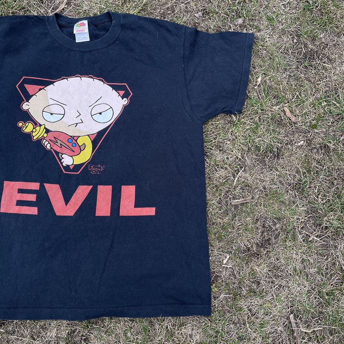 Vintage Vintage Y2K ADULT Funny Tee Evil Devil Guy L Size US L / EU 52-54 / 3 - 2 Thumbnail